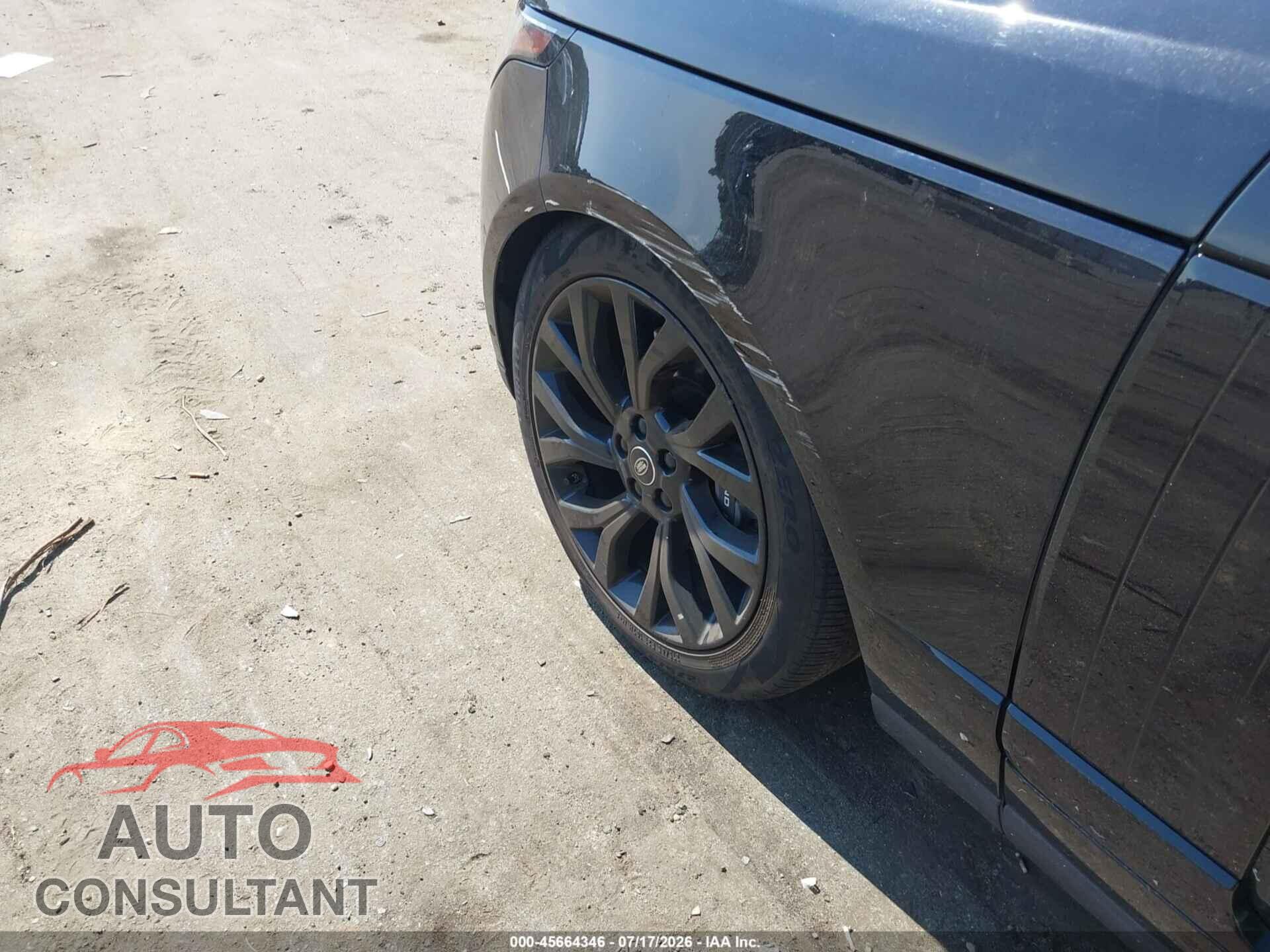 LAND ROVER RANGE ROVER 2018 - SALGS2REXJA388037