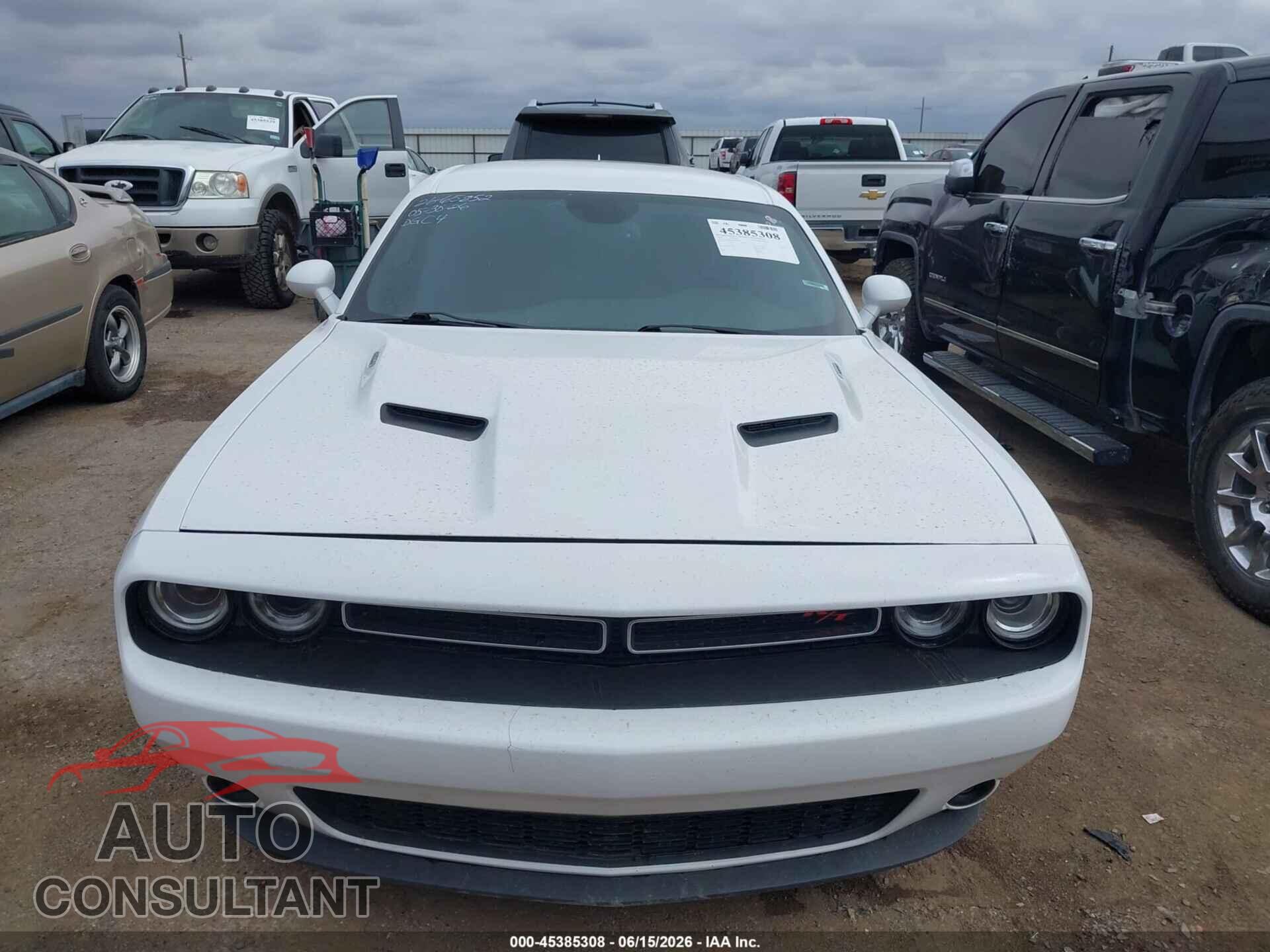 DODGE CHALLENGER 2016 - 2C3CDZBT0GH142968