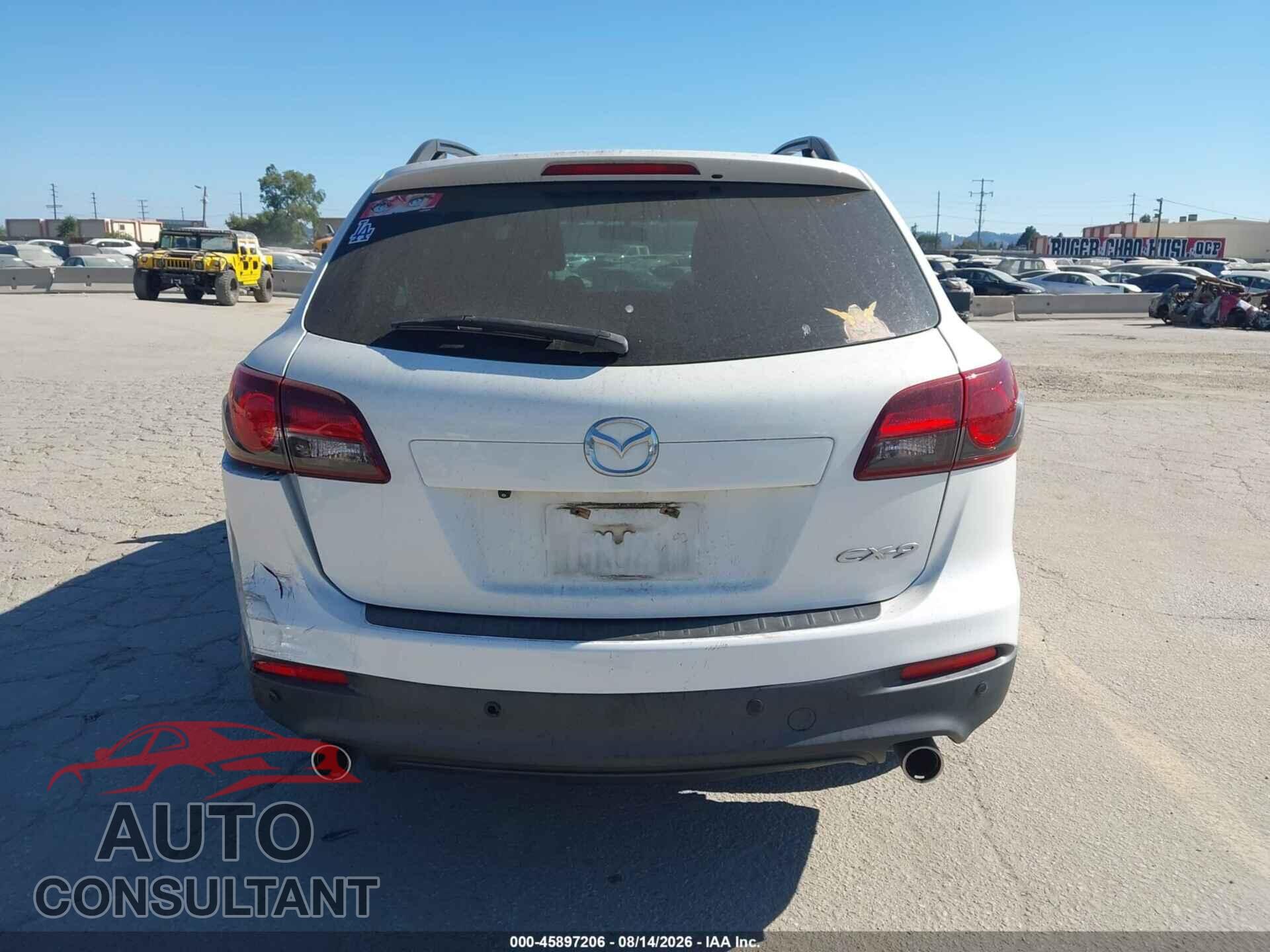 MAZDA CX-9 2014 - JM3TB2CV2E0430119