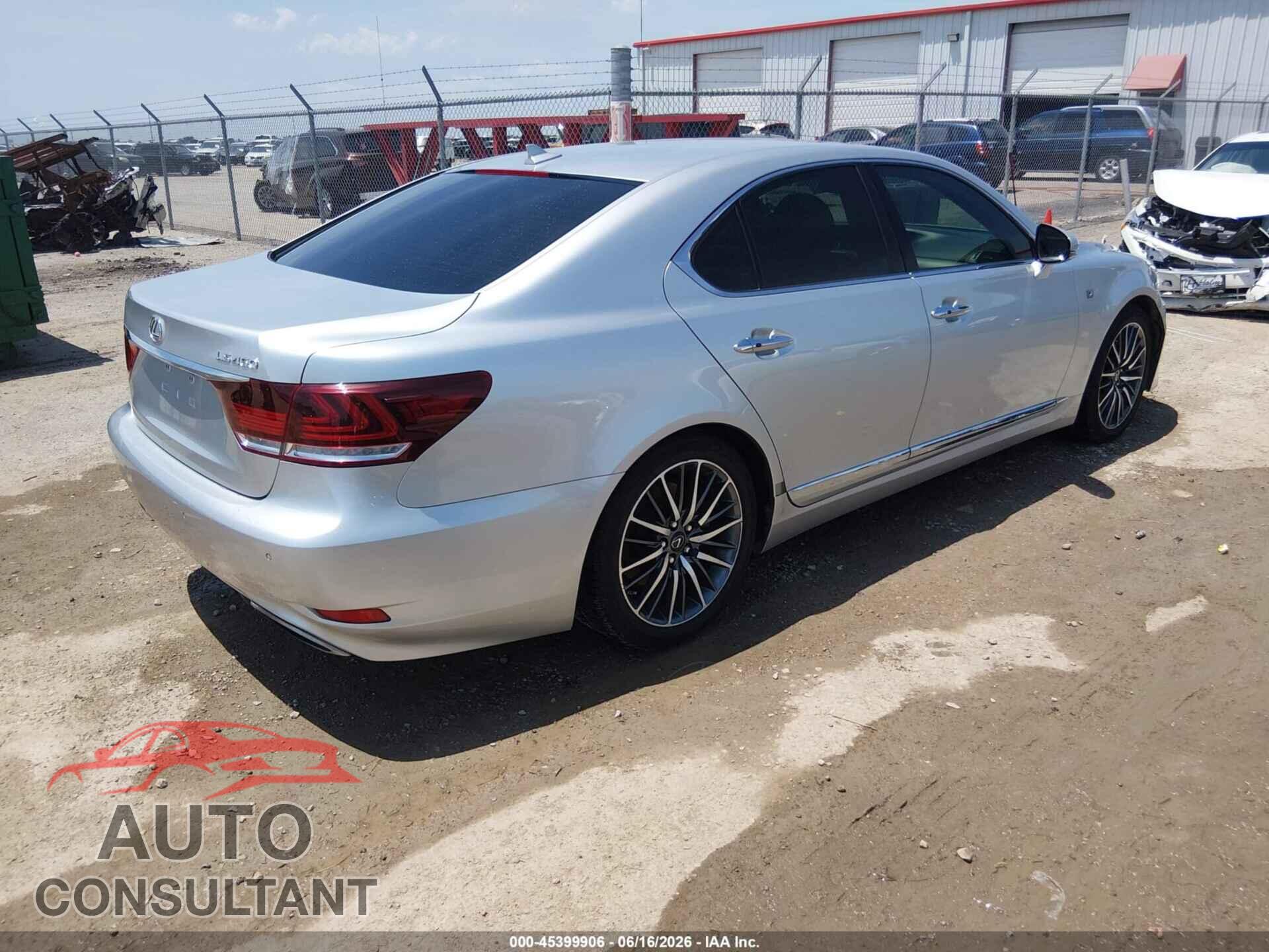 LEXUS LS 460 2013 - JTHBL5EF0D5118230