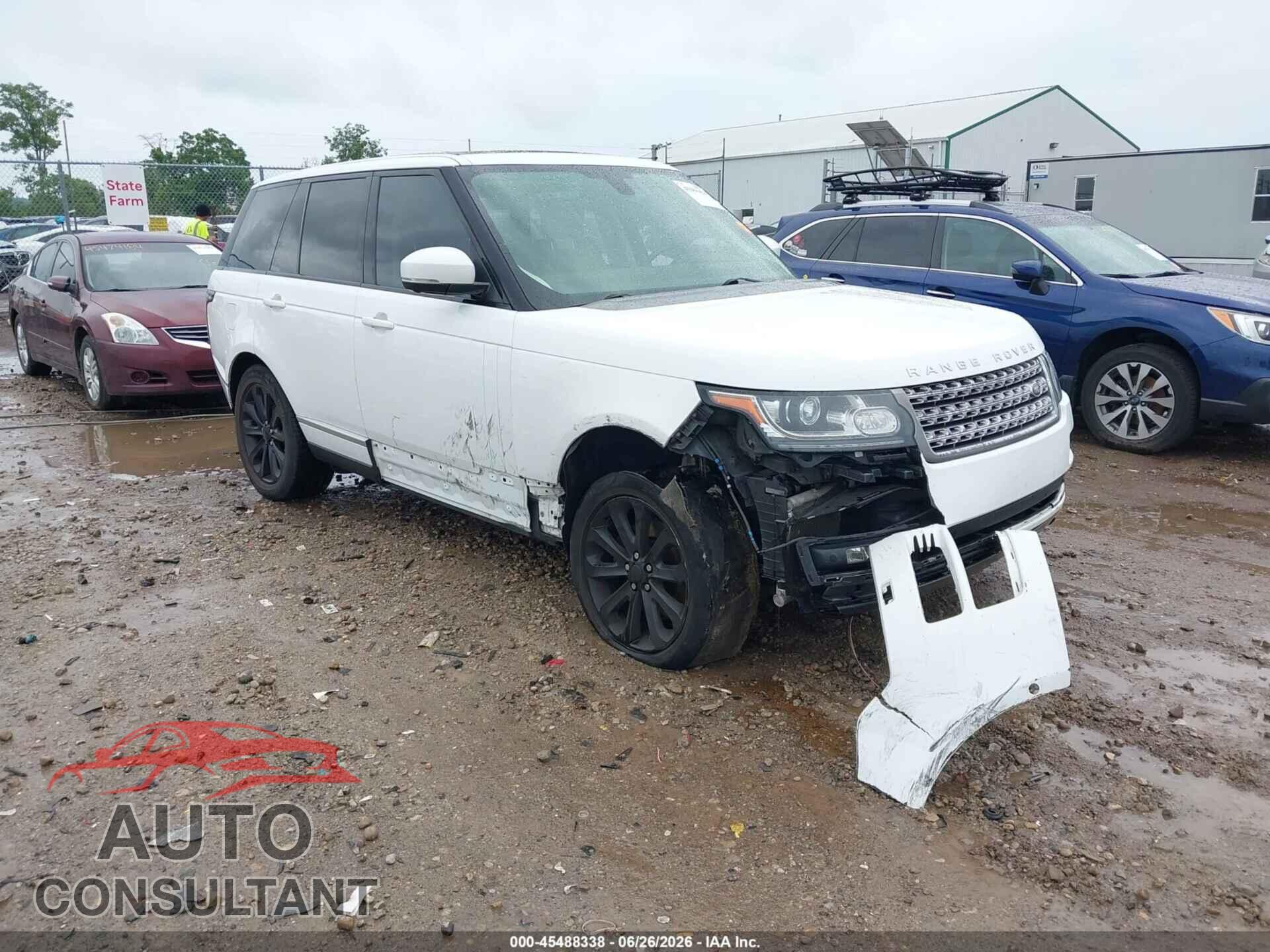 LAND ROVER RANGE ROVER 2015 - SALGS2VF5FA212552