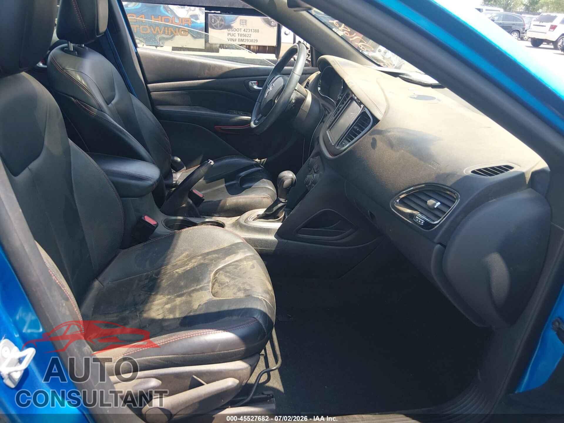 DODGE DART 2015 - 1C3CDFEB1FD331559