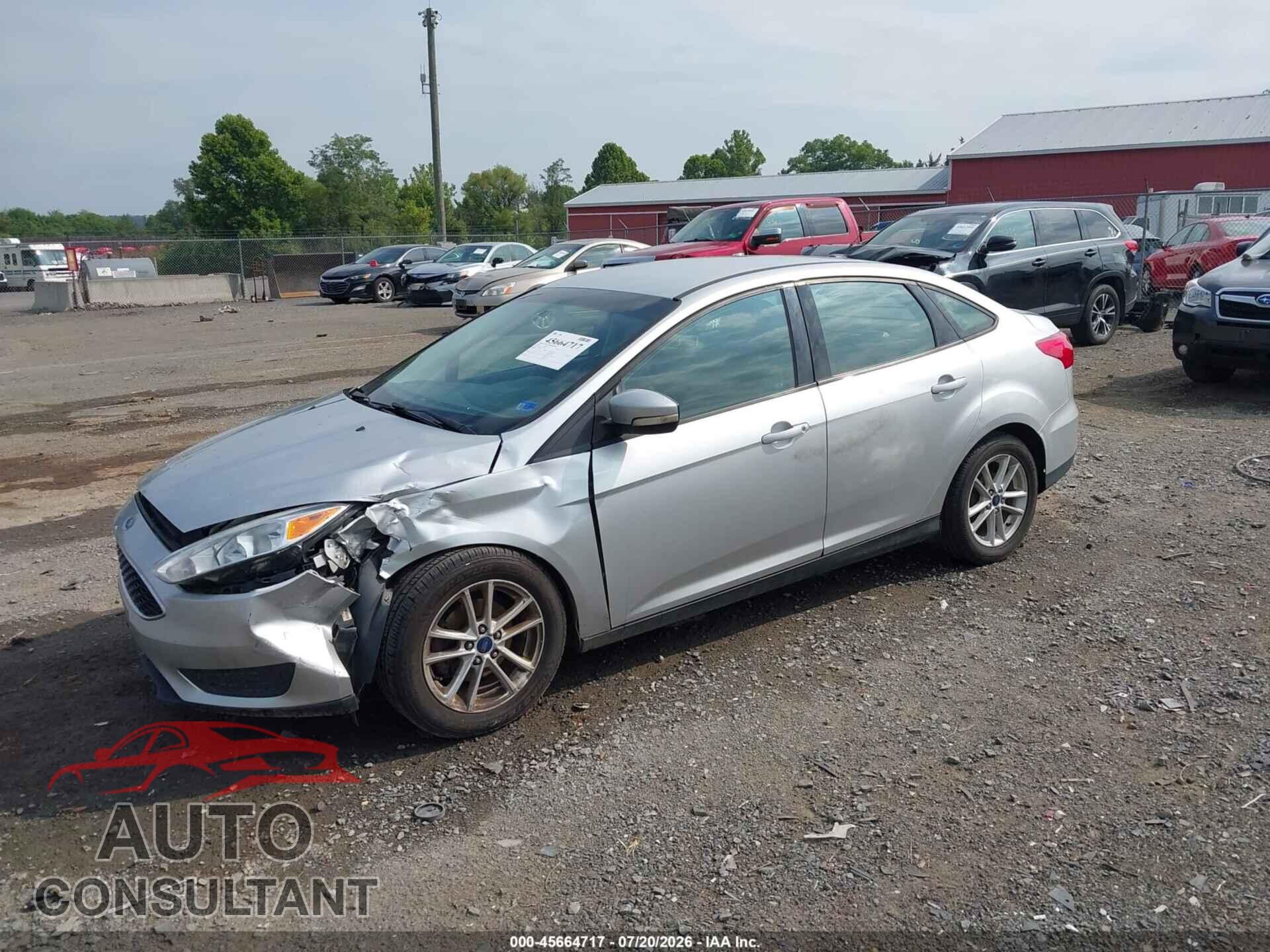 FORD FOCUS 2017 - 1FADP3F25HL266377