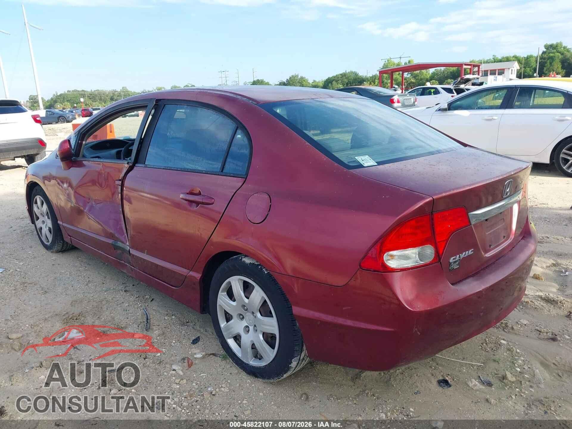 HONDA CIVIC 2011 - 19XFA1F51BE025757