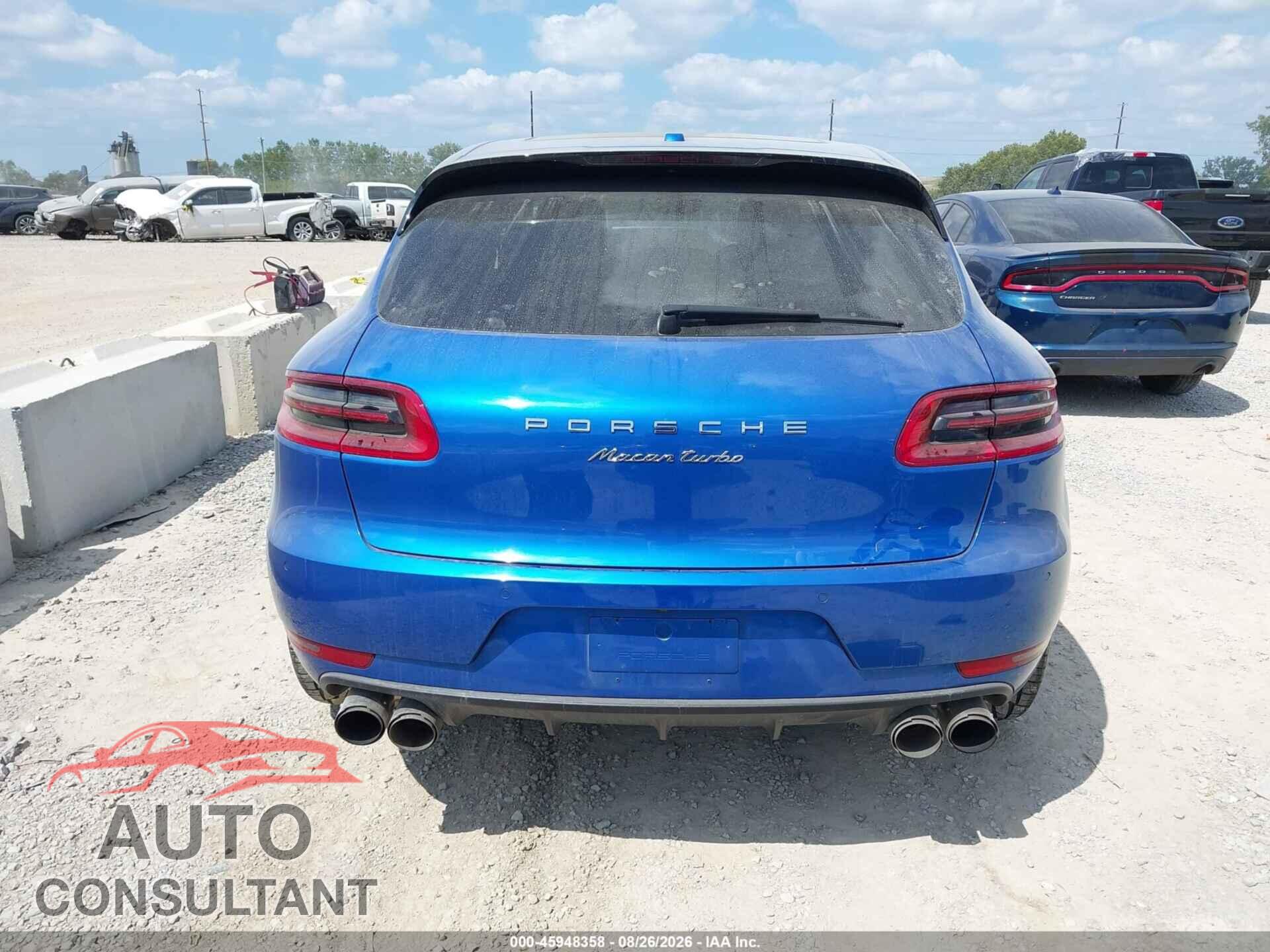 PORSCHE MACAN 2015 - WP1AF2A53FLB47914