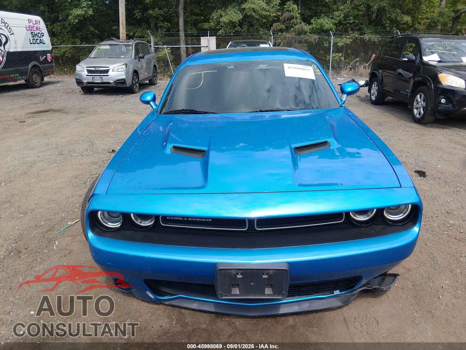 DODGE CHALLENGER 2018 - 2C3CDZAG4JH310400