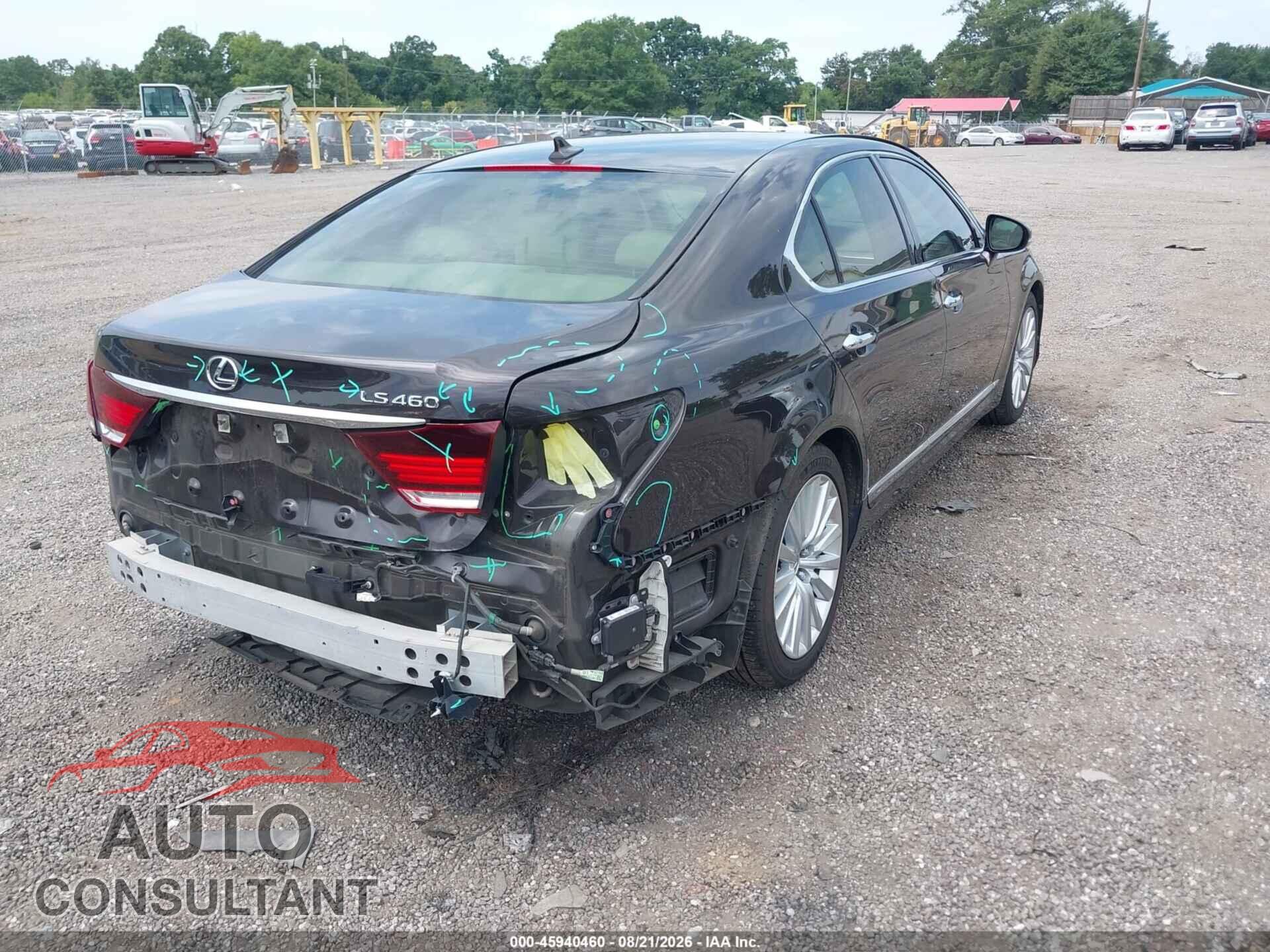 LEXUS LS 460 2013 - JTHBL5EF9D5117514