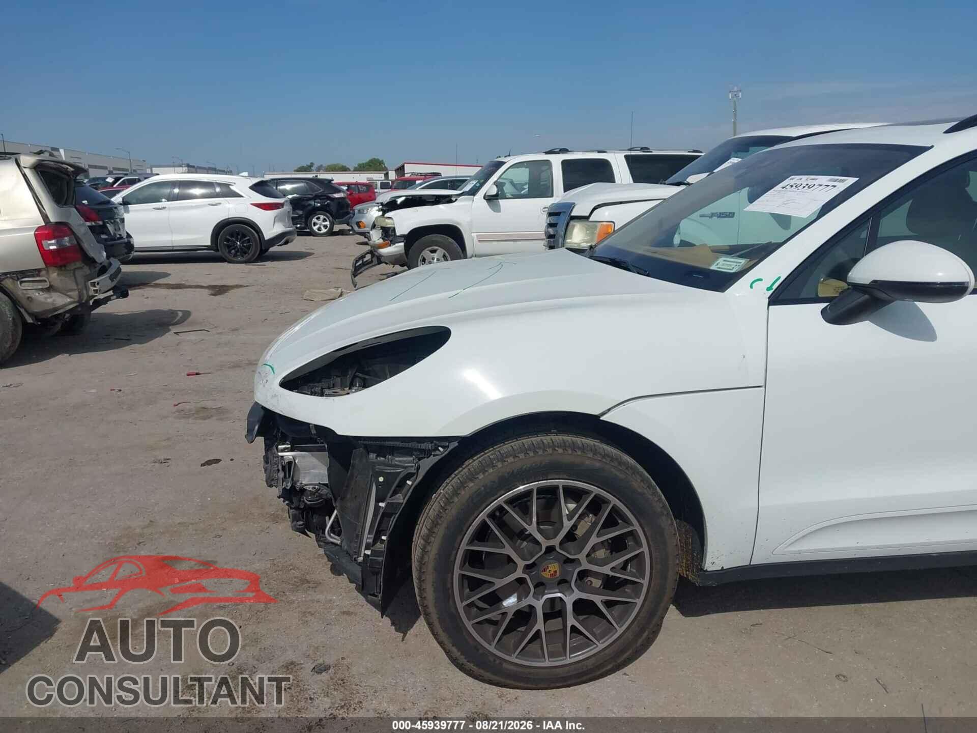 PORSCHE MACAN 2017 - WP1AB2A5XHLB20241