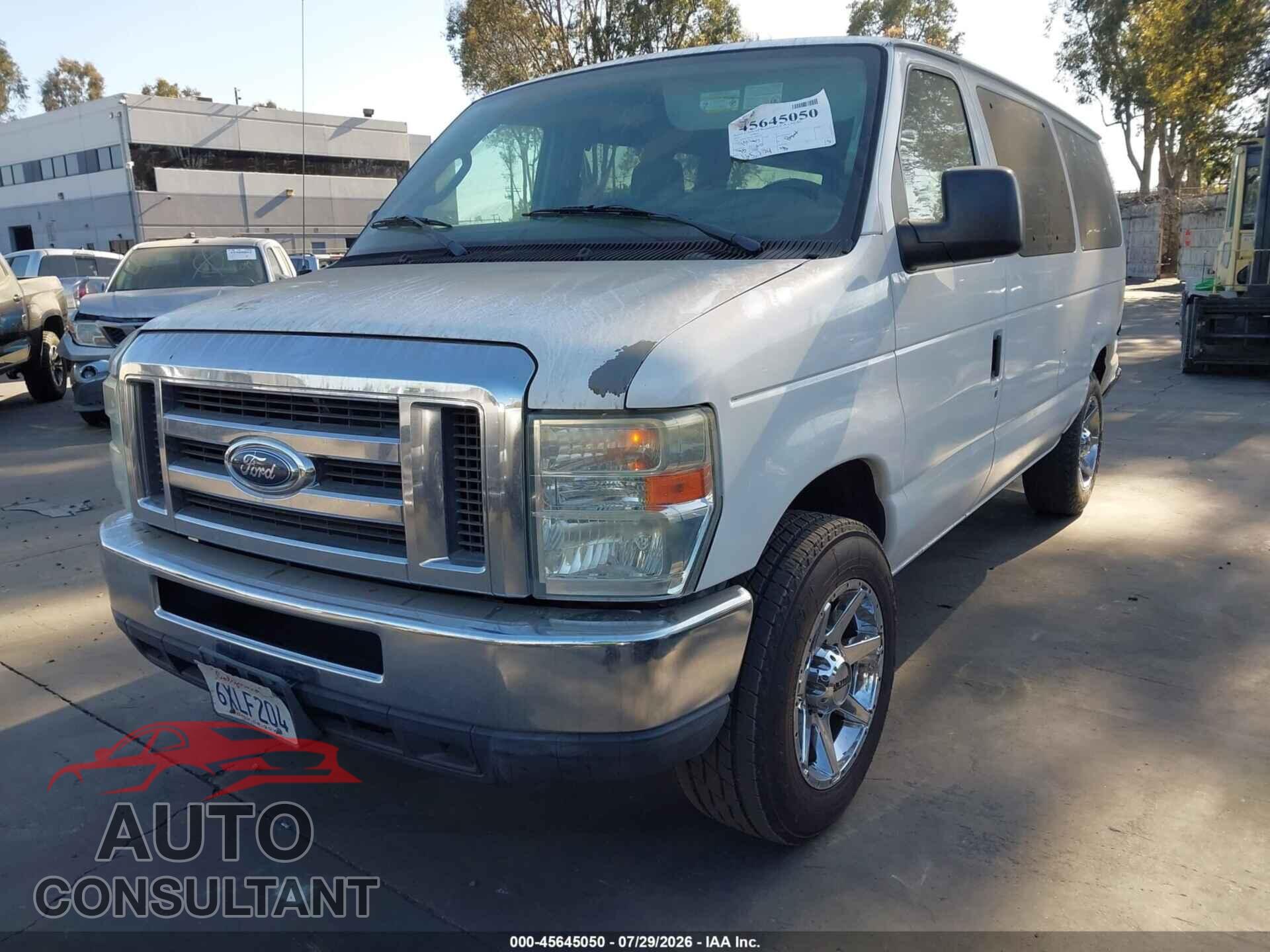 FORD E-150 2012 - 1FDNE1BW2CDB26271