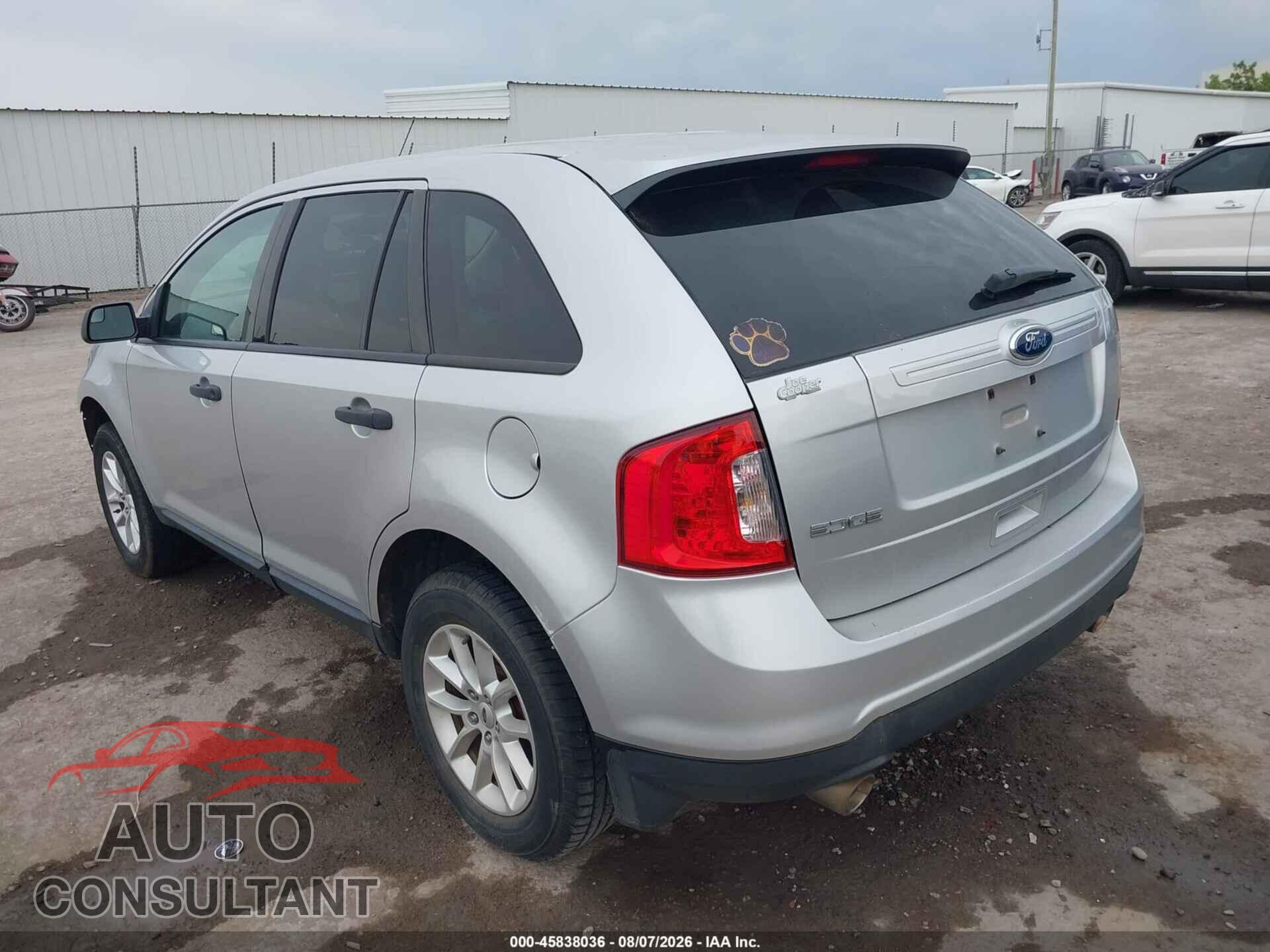 FORD EDGE 2013 - 2FMDK3GC7DBE07164