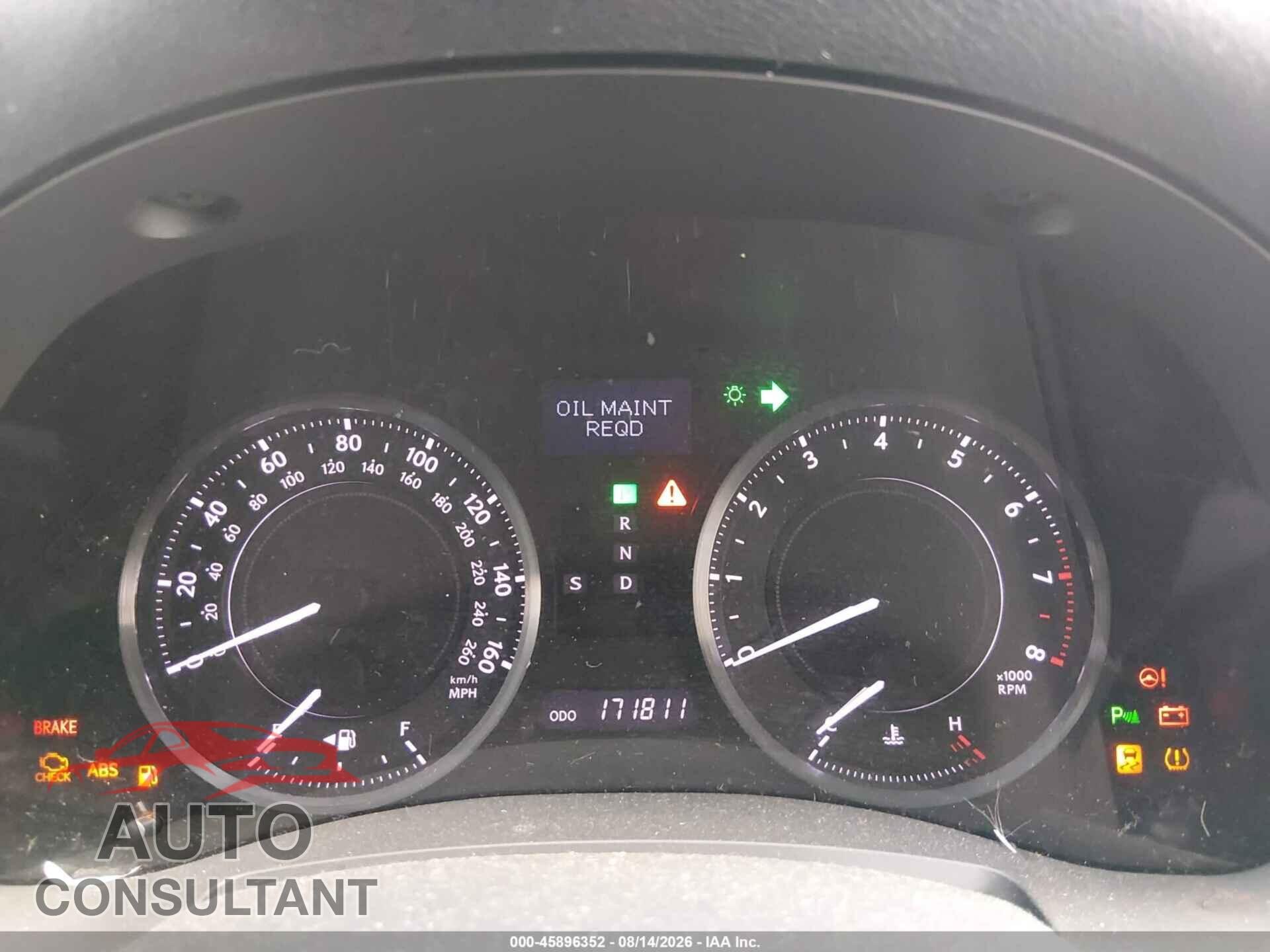 LEXUS IS 250C 2012 - JTHFF2C23C2526051