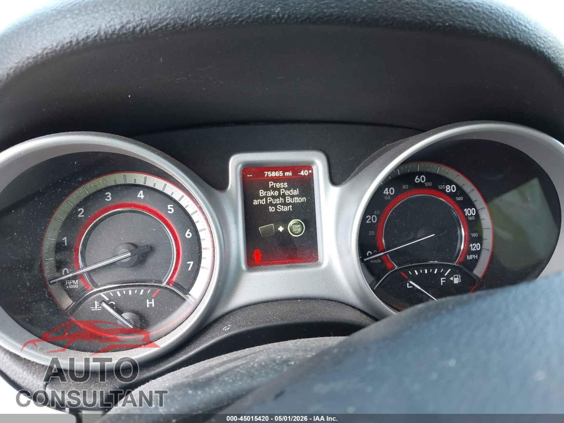 DODGE JOURNEY 2017 - 3C4PDCBB4HT695844