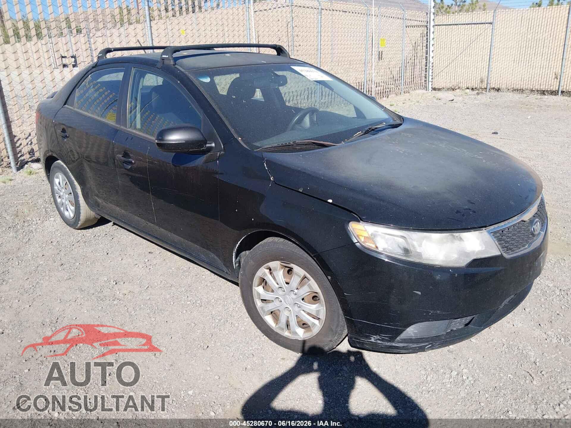 KIA FORTE 2012 - KNAFU4A23C5479217