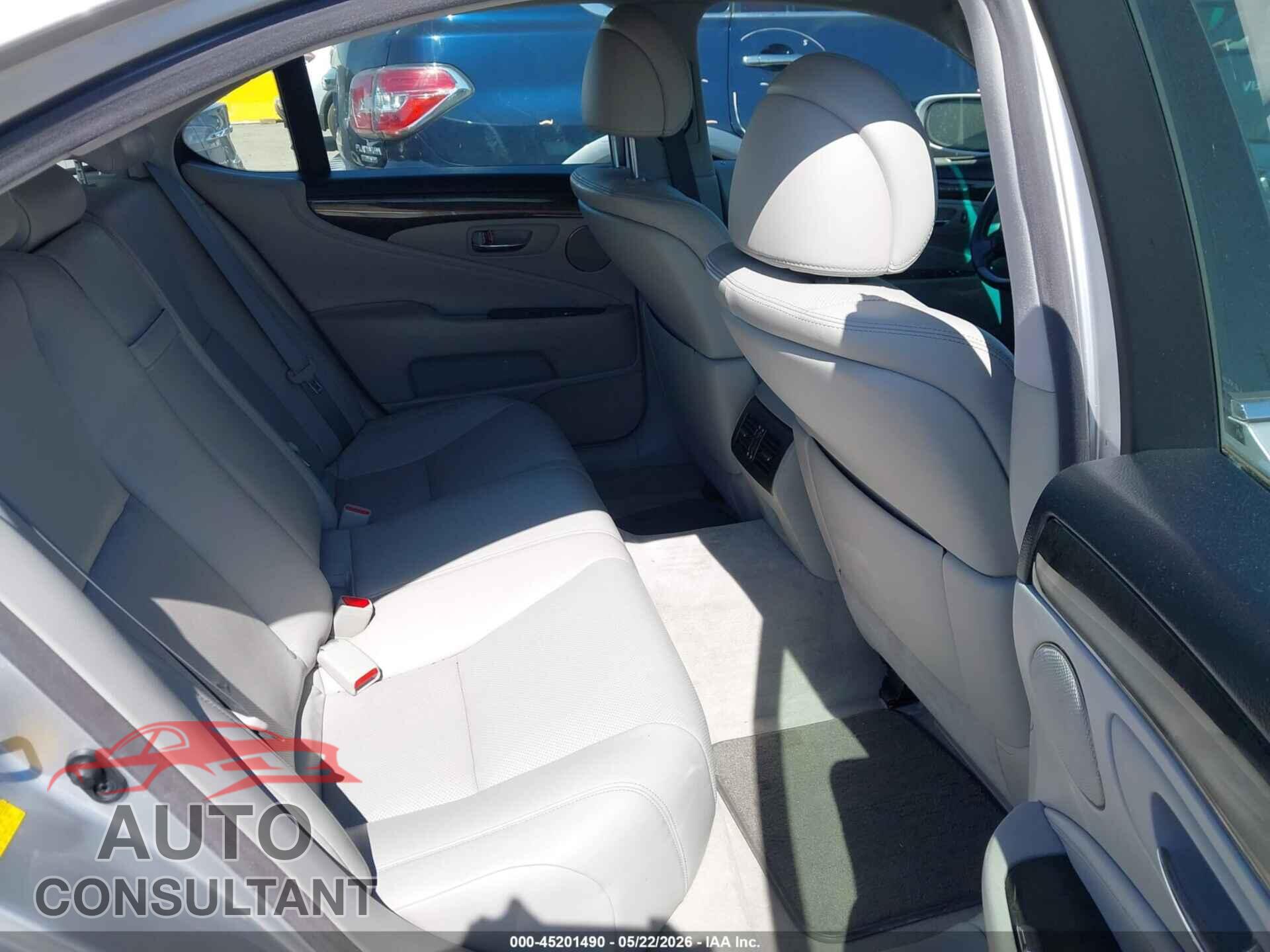 LEXUS LS 460 2012 - JTHBL5EF0C5110577