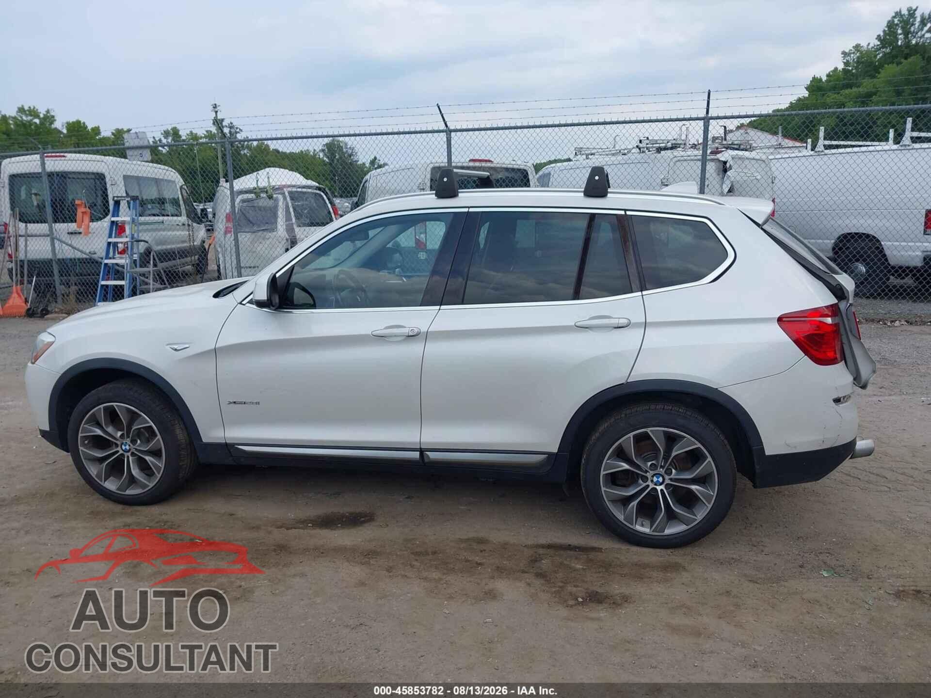 BMW X3 2016 - 5UXWX9C53G0D84367