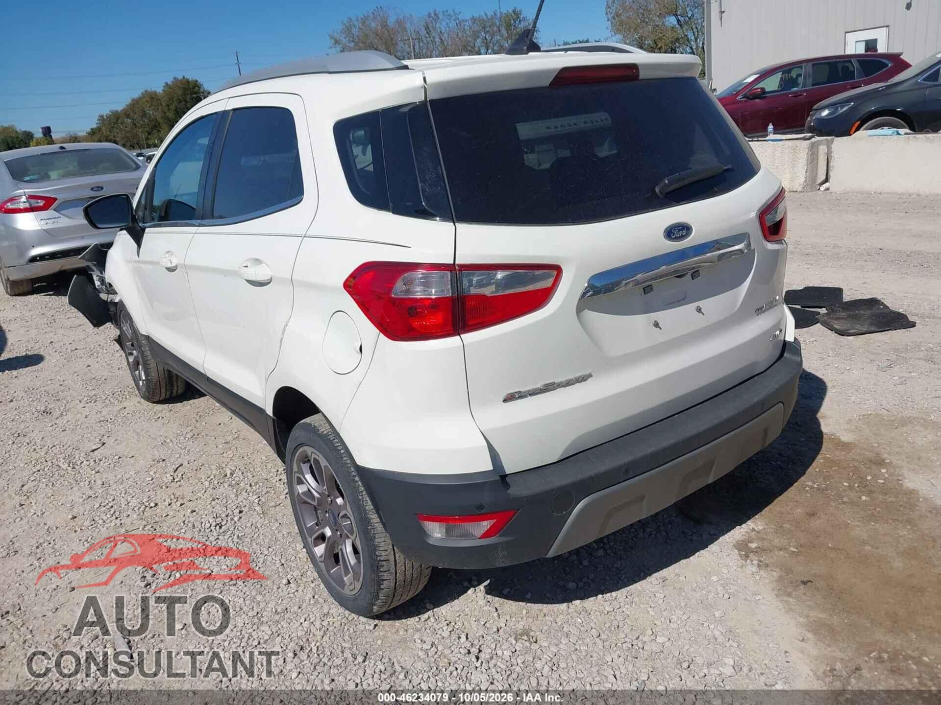 FORD ECOSPORT 2021 - MAJ6S3KL2MC411651