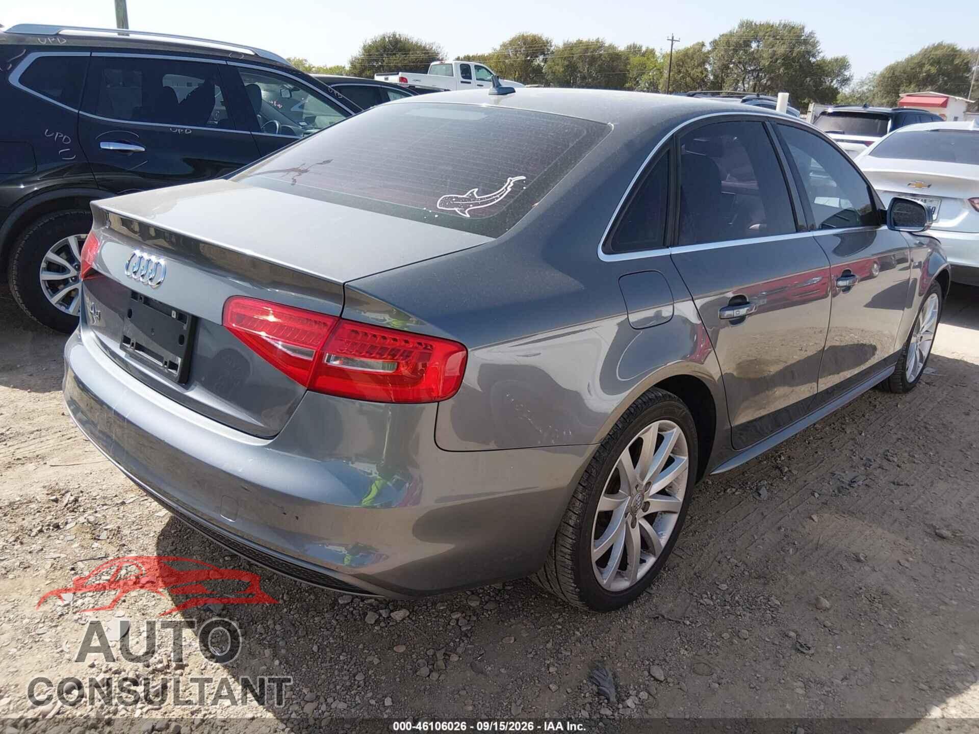 AUDI A4 2014 - WAUAFAFL4EA017764