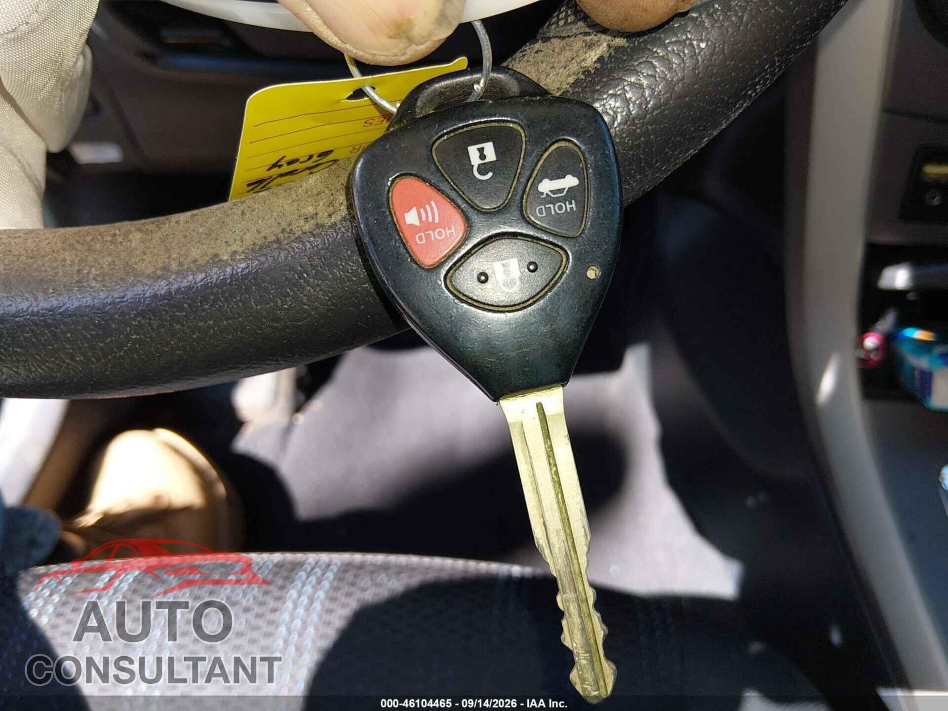 TOYOTA COROLLA 2012 - 2T1BU4EE3CC866911