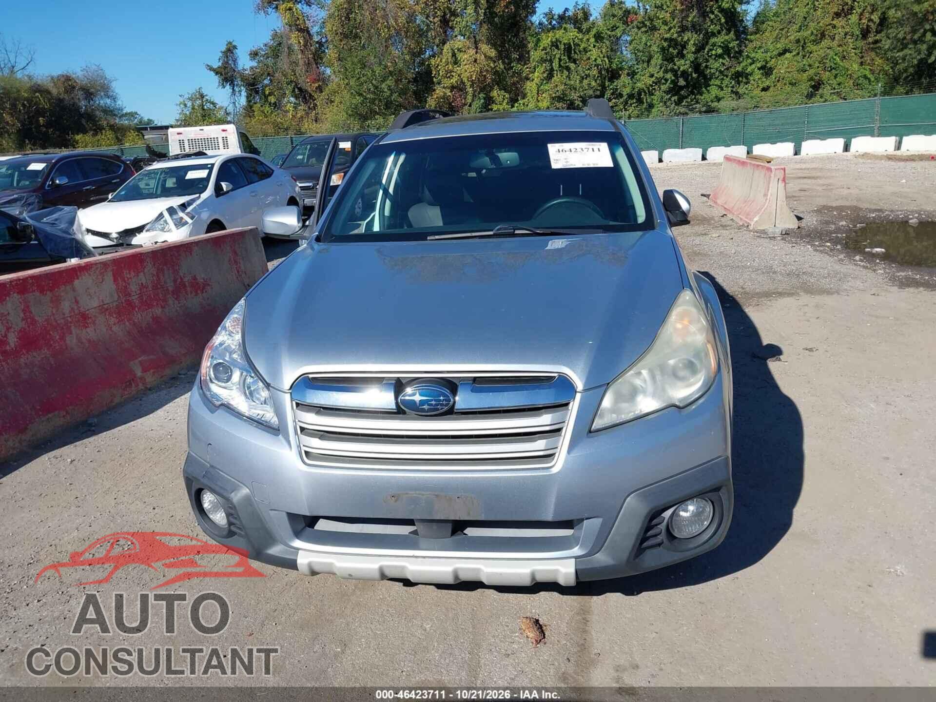 SUBARU OUTBACK 2014 - 4S4BRBLC2E3328585