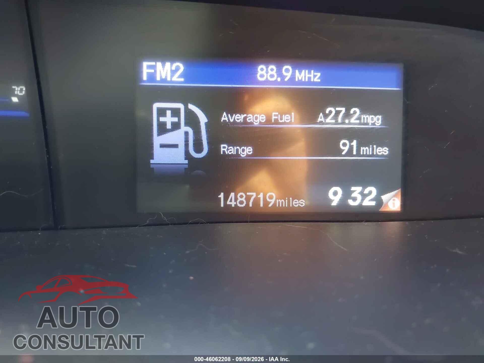 HONDA CIVIC 2012 - 2HGFB2F52CH313331