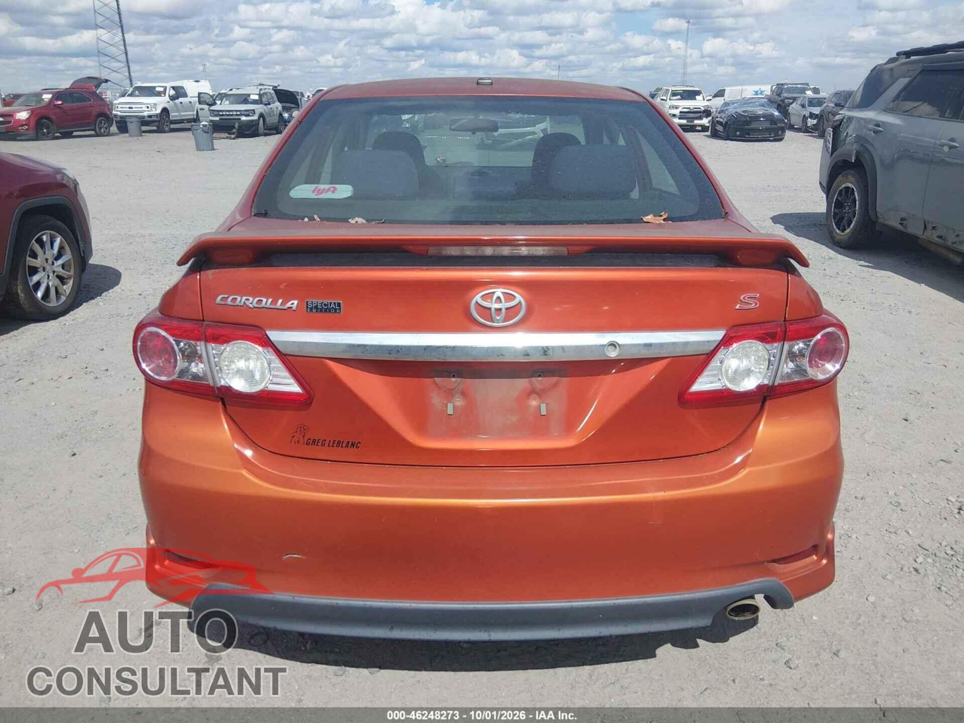 TOYOTA COROLLA 2013 - 2T1BU4EE2DC070863