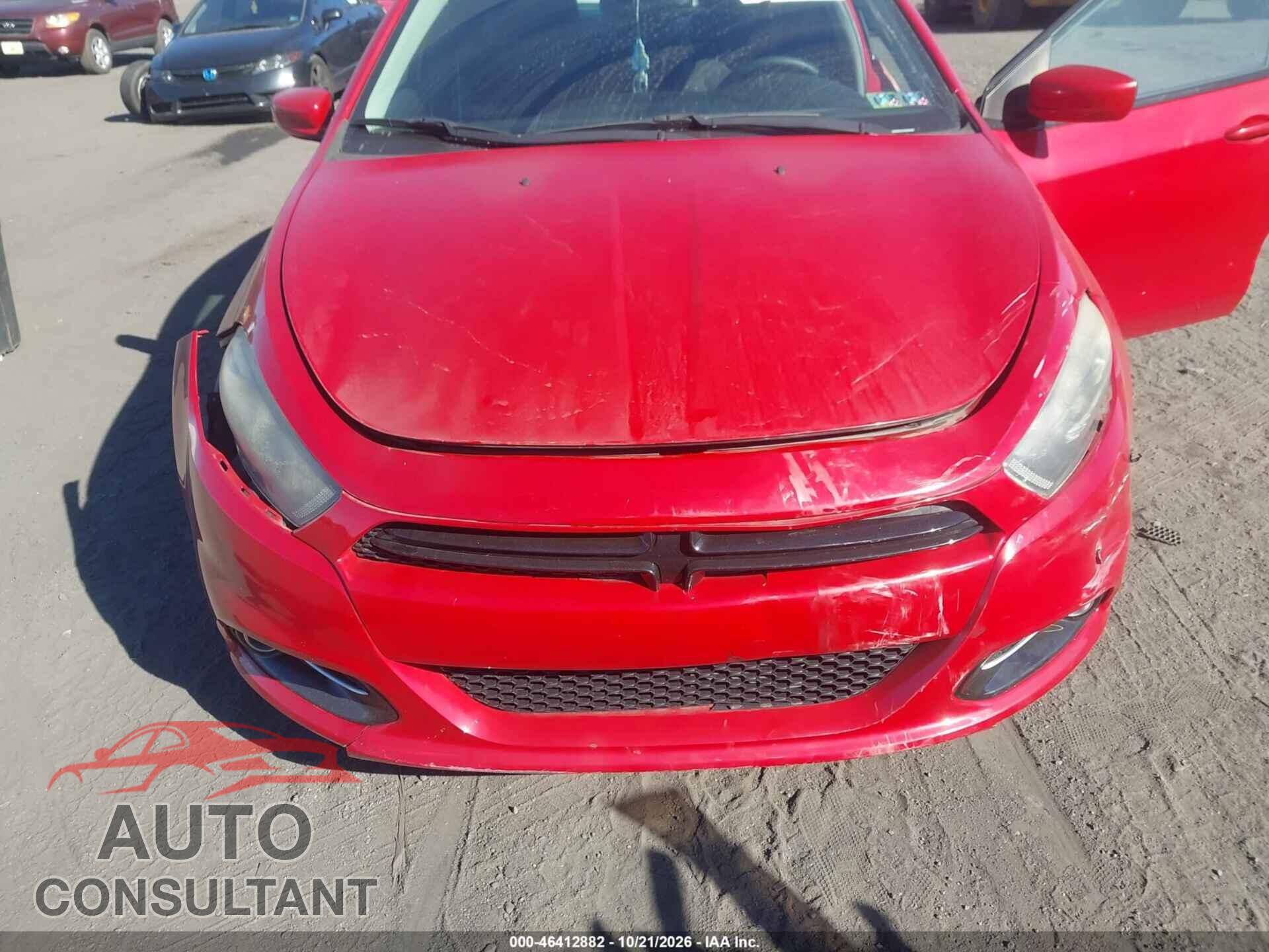 DODGE DART 2013 - 1C3CDFBA0DD345476