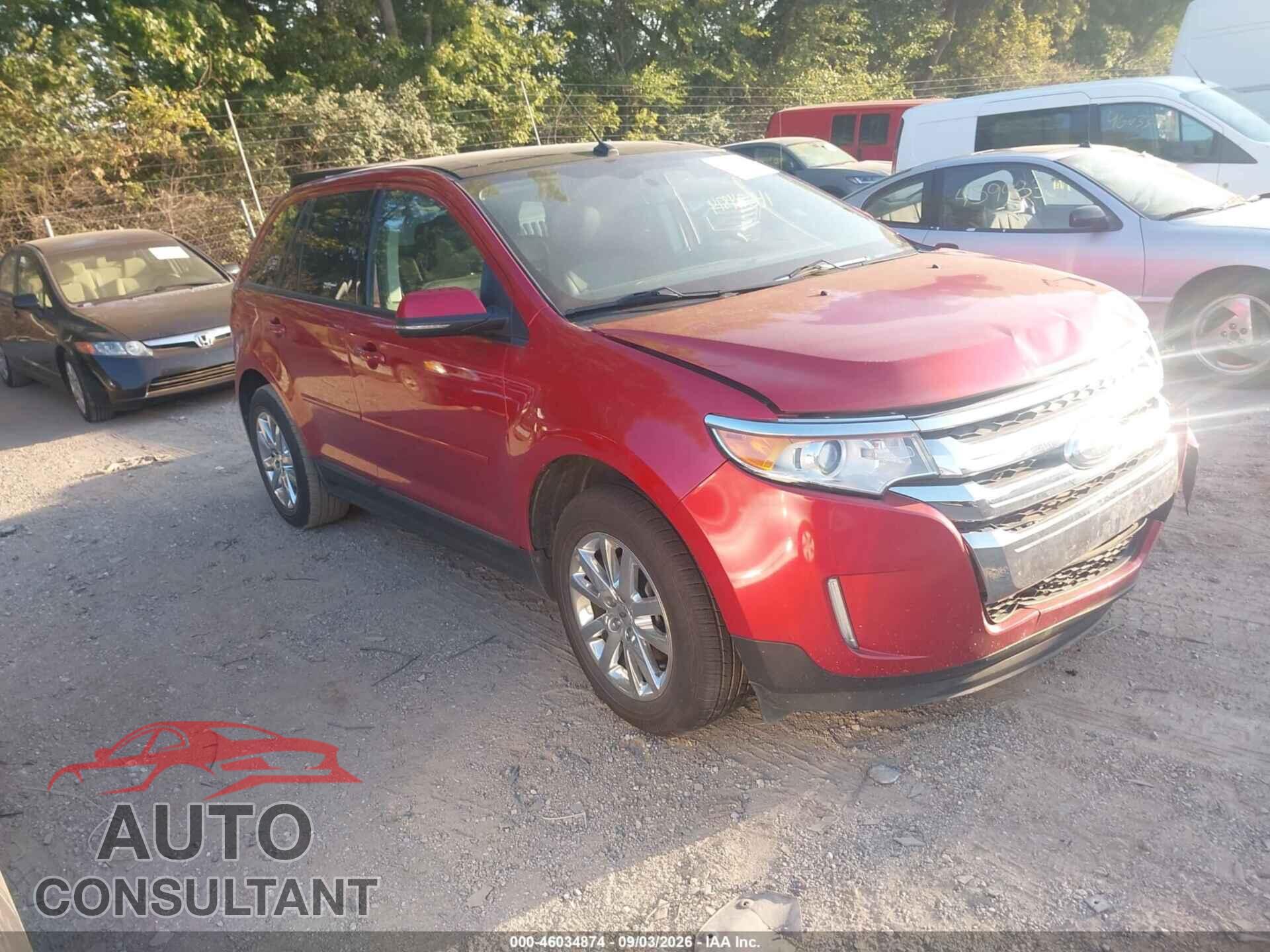 FORD EDGE 2012 - 2FMDK3J98CBA58415