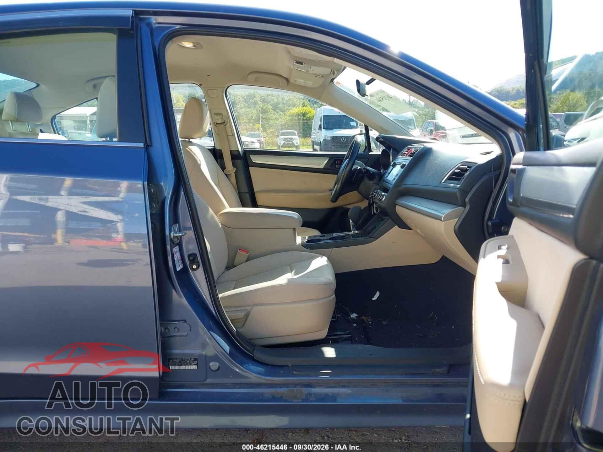 SUBARU LEGACY 2016 - 4S3BNAA62G3034291