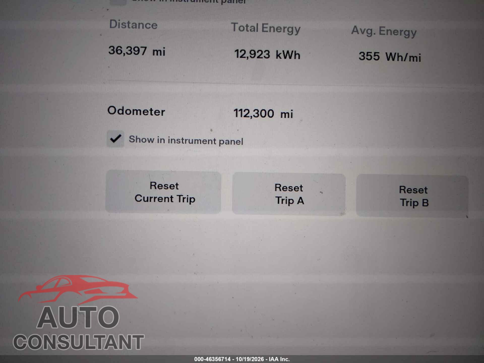 TESLA MODEL S 2015 - 5YJSA4H23FFP73221