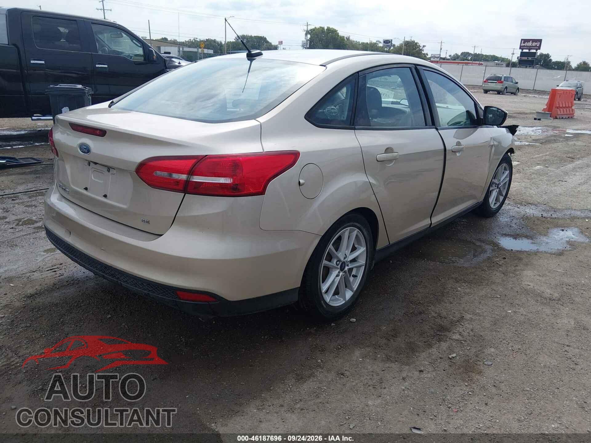 FORD FOCUS 2017 - 1FADP3F25HL304836