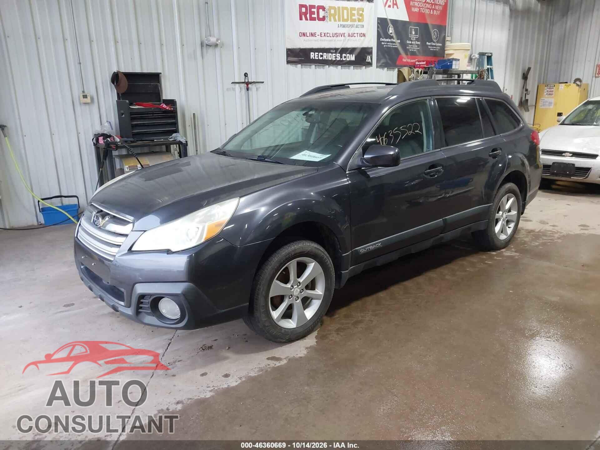 SUBARU OUTBACK 2013 - 4S4BRBCC0D3208380