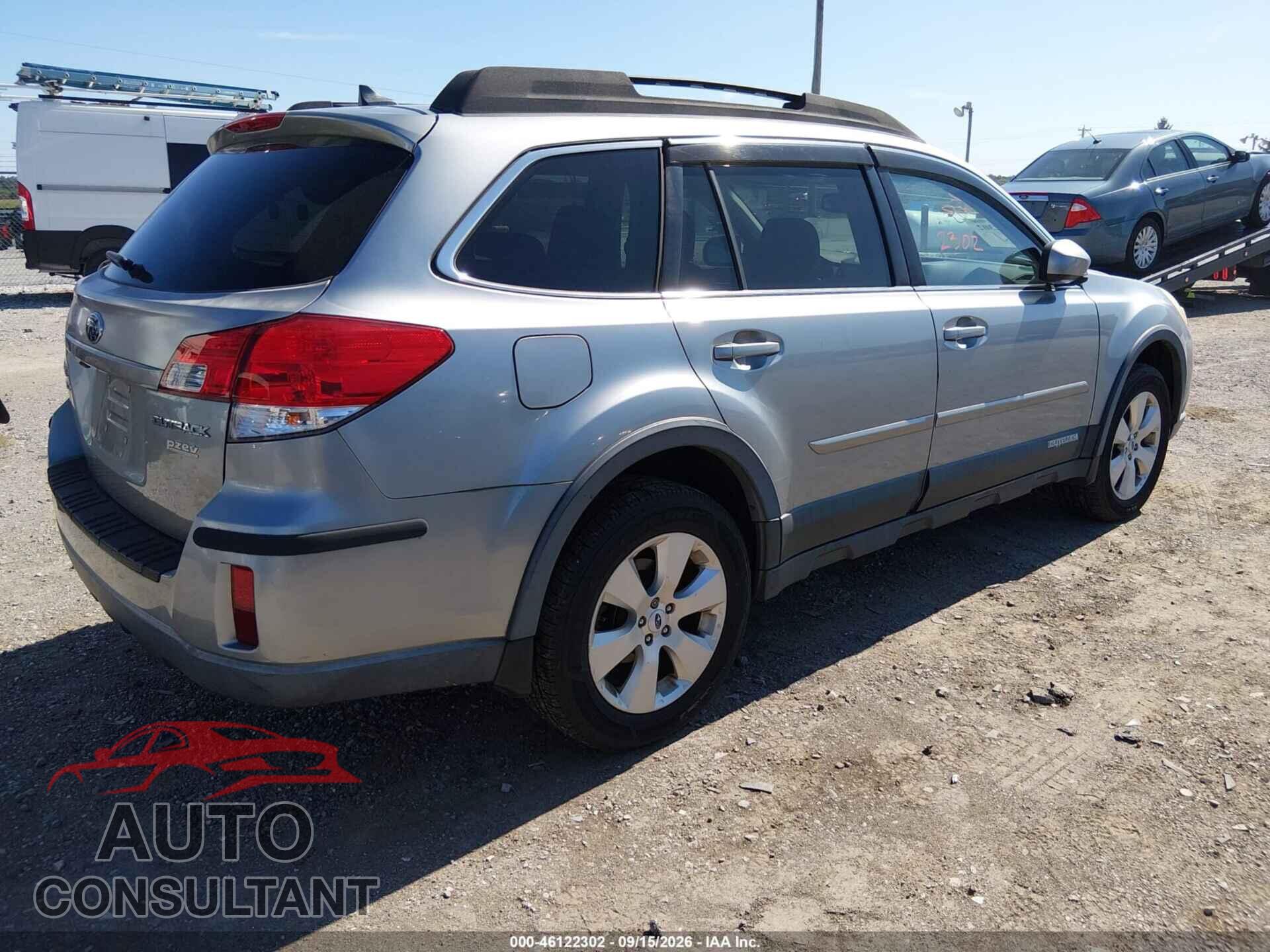SUBARU OUTBACK 2011 - 4S4BRBKC5B3437247