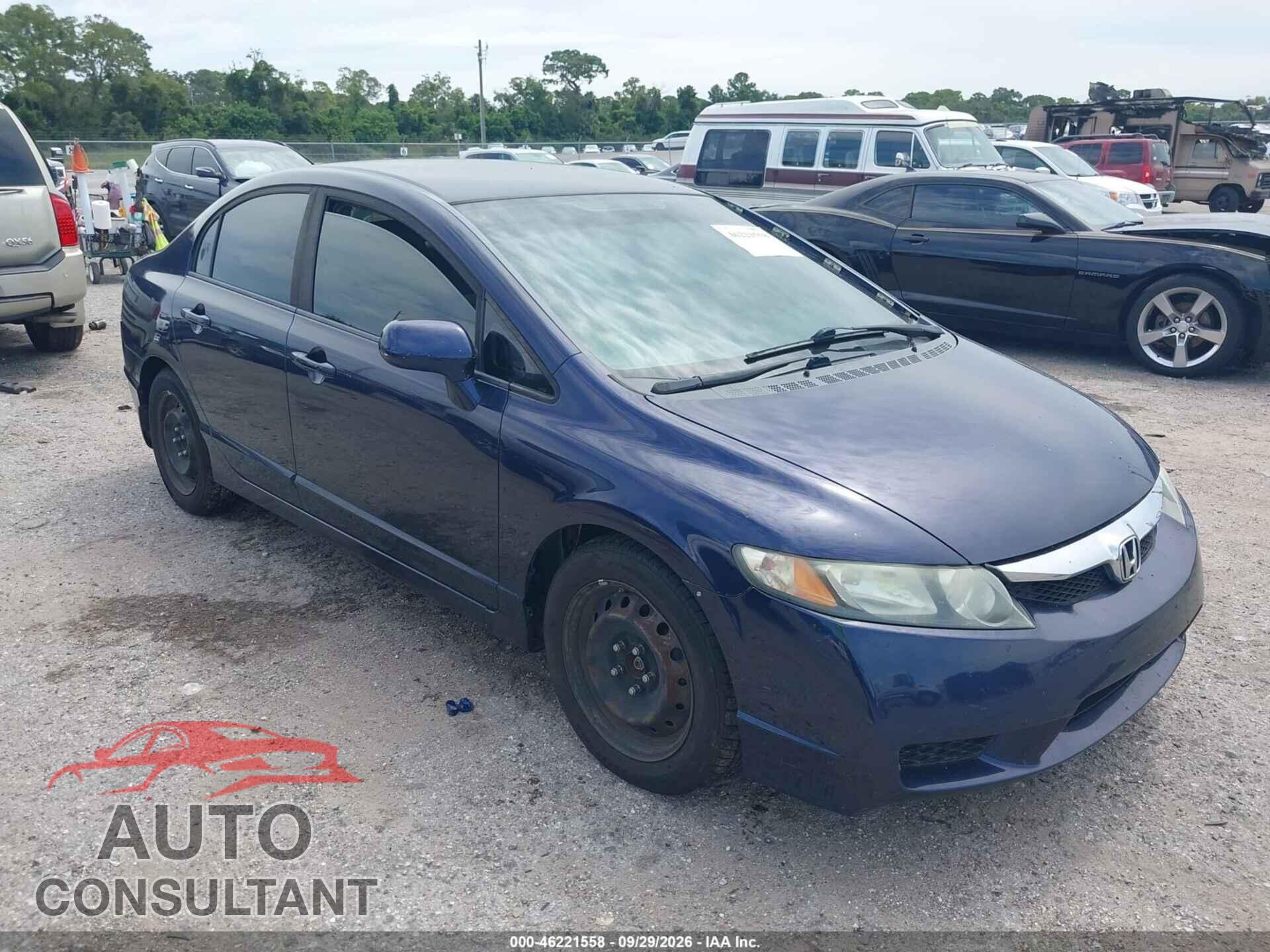 HONDA CIVIC 2010 - 19XFA1F5XAE004565