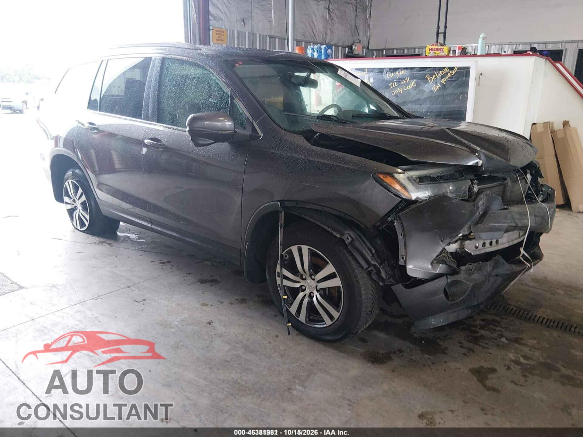 HONDA PILOT 2017 - 5FNYF6H59HB008082