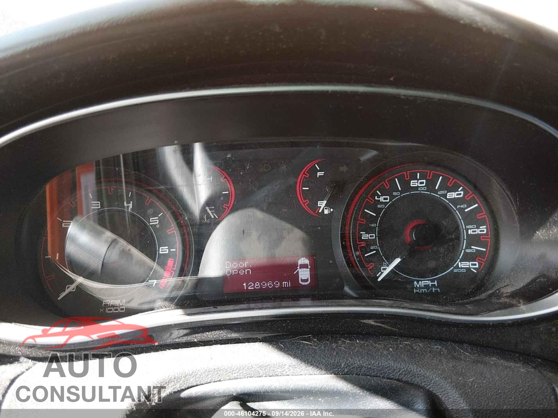 DODGE DART 2013 - 1C3CDFBA4DD307460