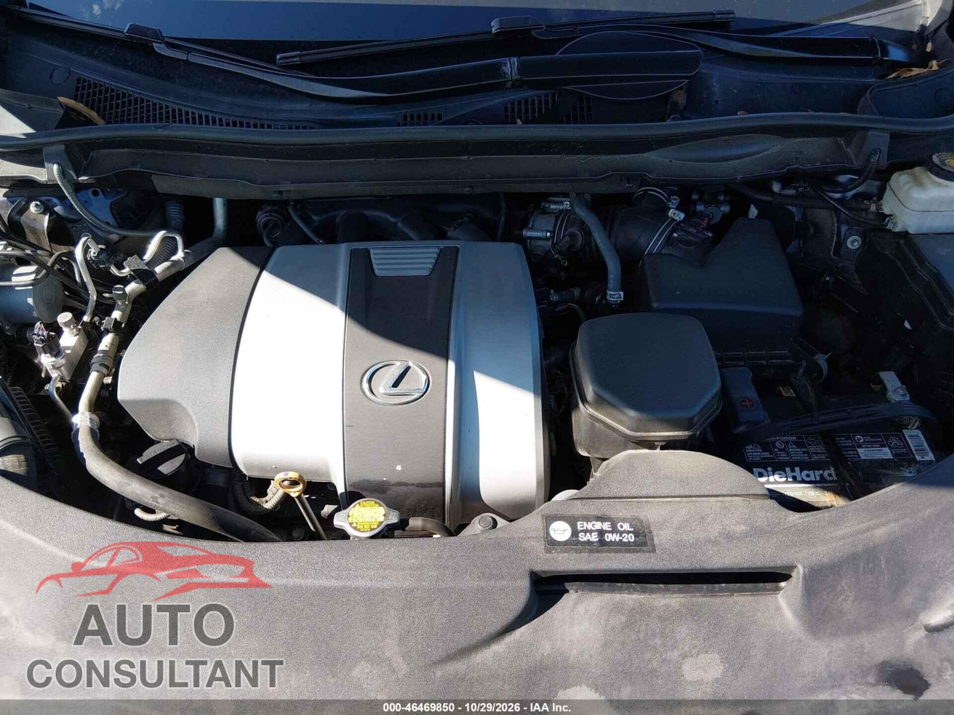 LEXUS RX 350 2017 - 2T2BZMCA3HC078151