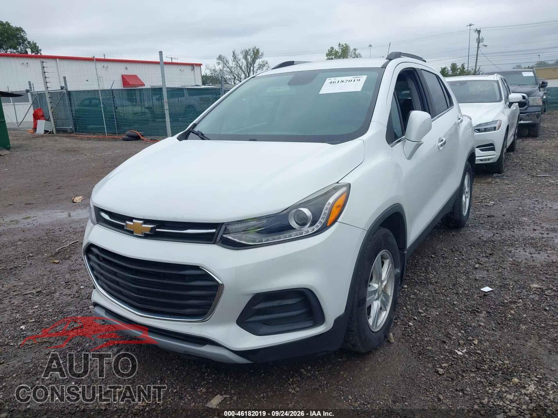 CHEVROLET TRAX 2017 - 3GNCJLSB3HL268430