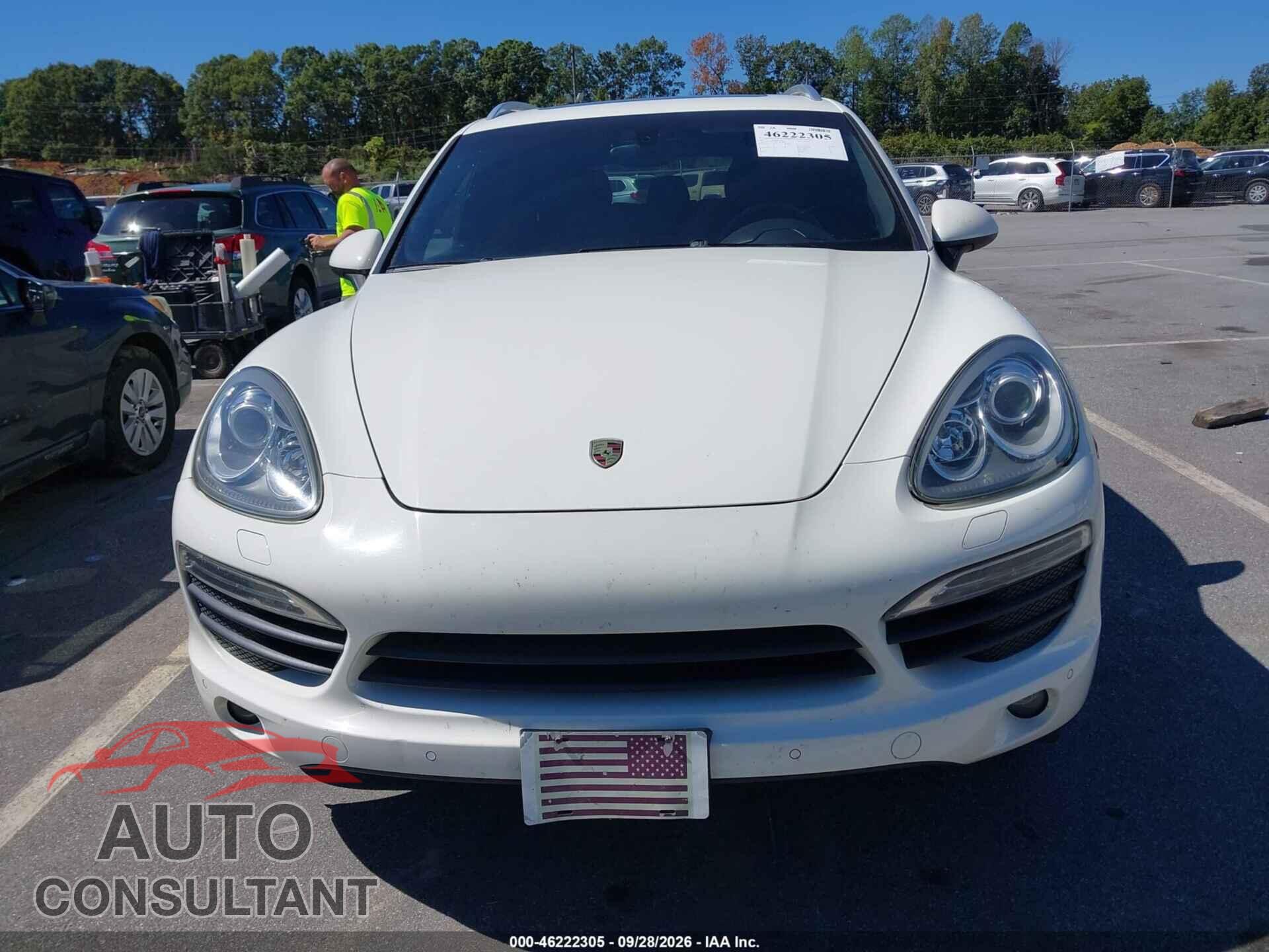 PORSCHE CAYENNE 2012 - WP1AB2A23CLA40438