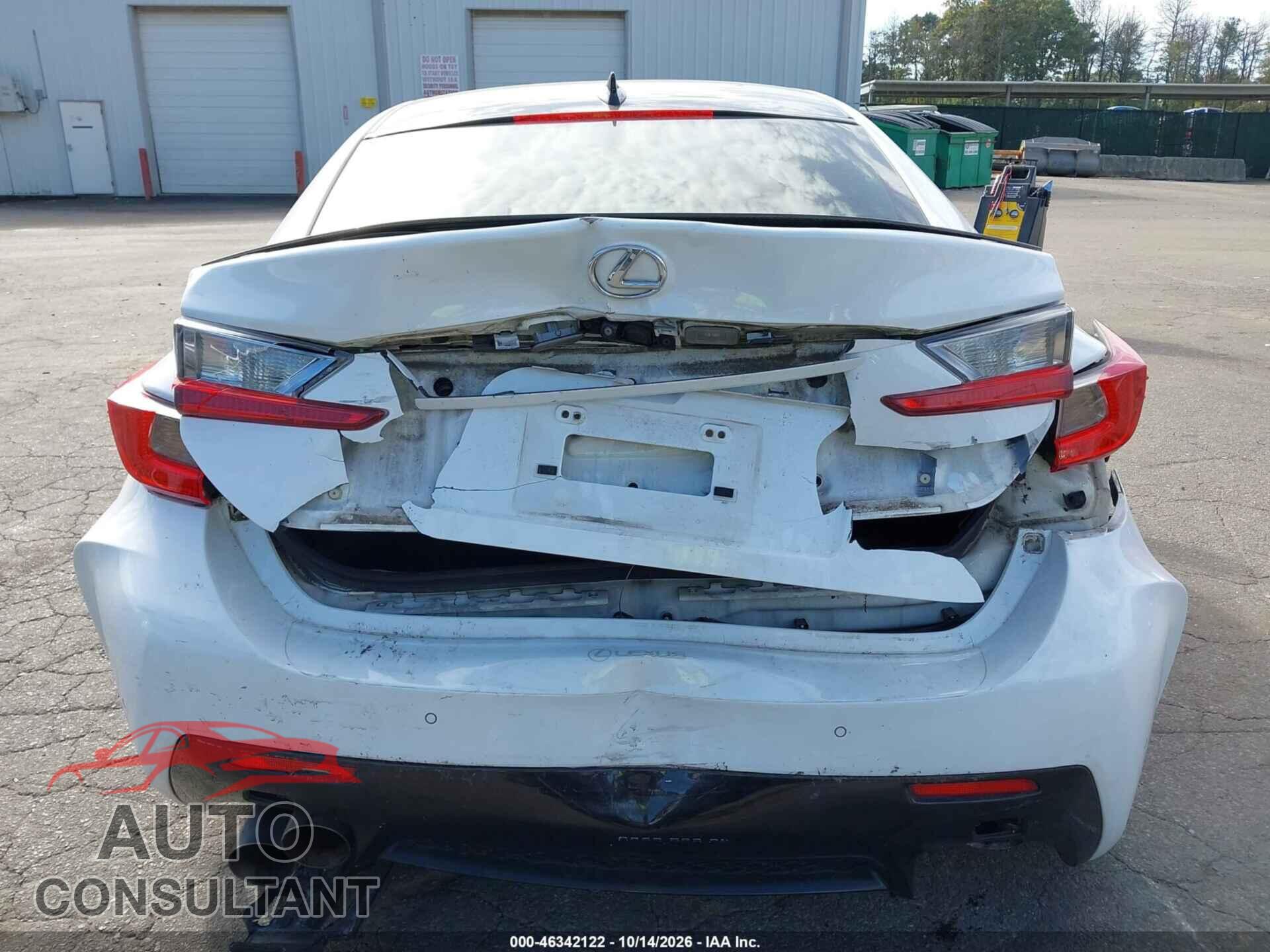 LEXUS RC F 2015 - JTHHP5BC9F5003833