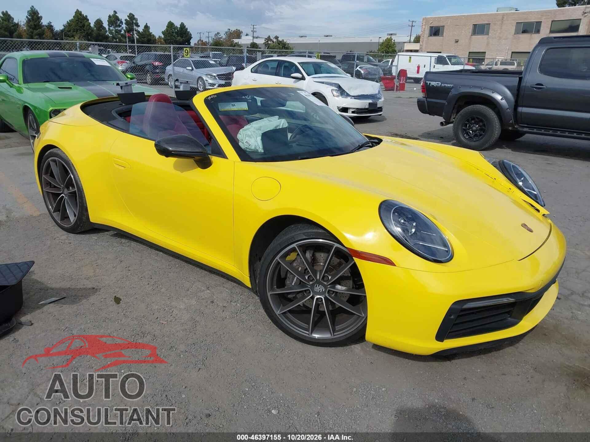 PORSCHE 911 2023 - WP0CA2A94PS238421