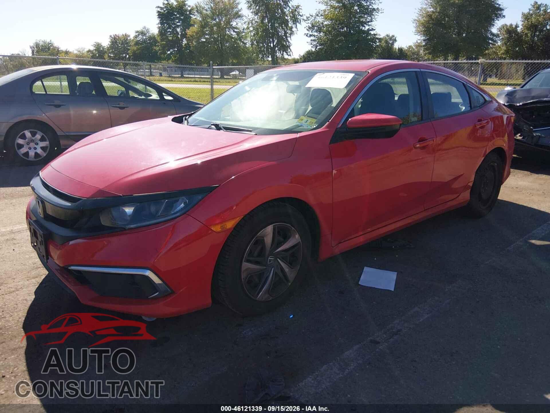 HONDA CIVIC 2019 - 2HGFC2F66KH544737