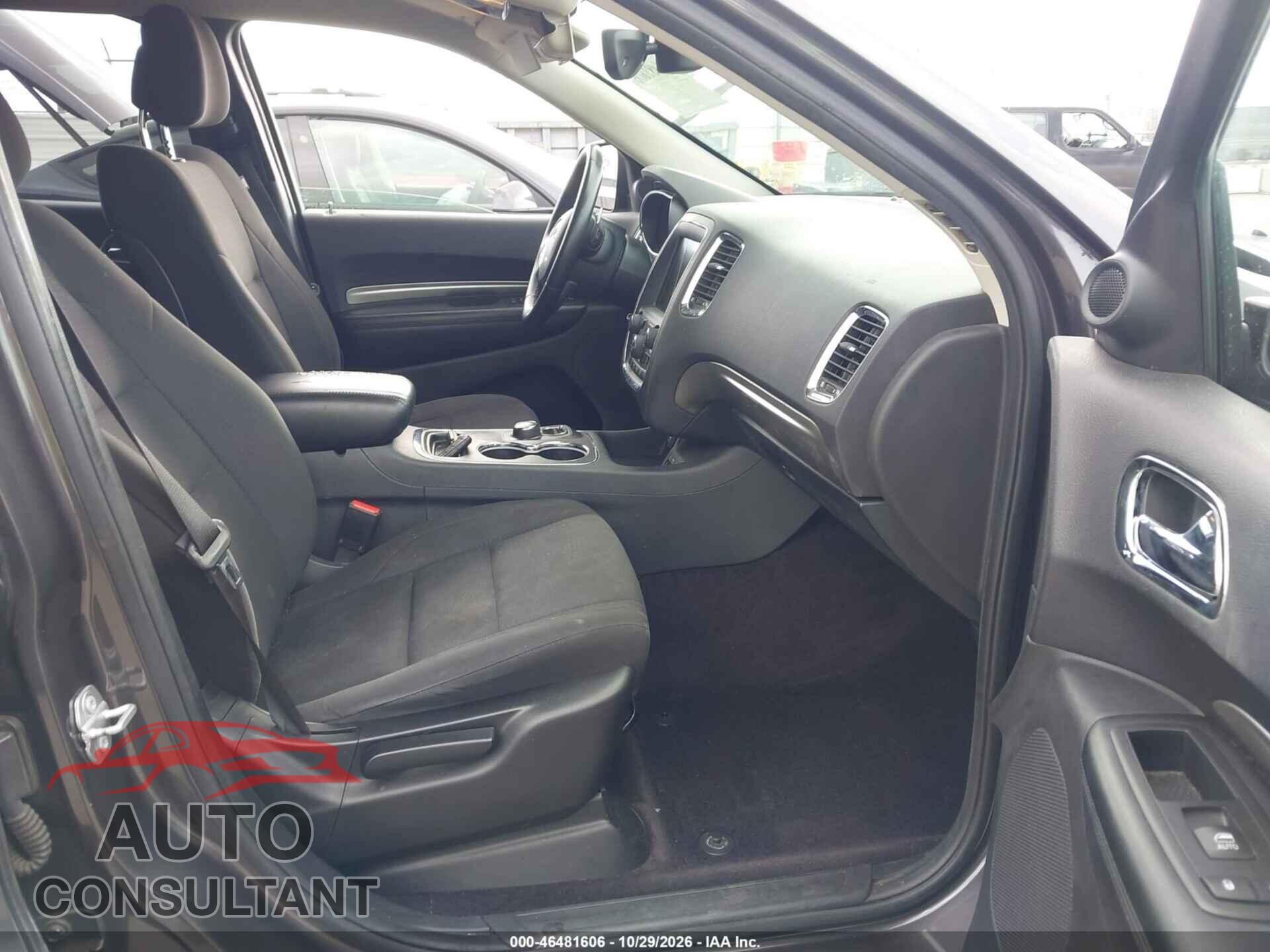 DODGE DURANGO 2017 - 1C4RDHAG5HC638633