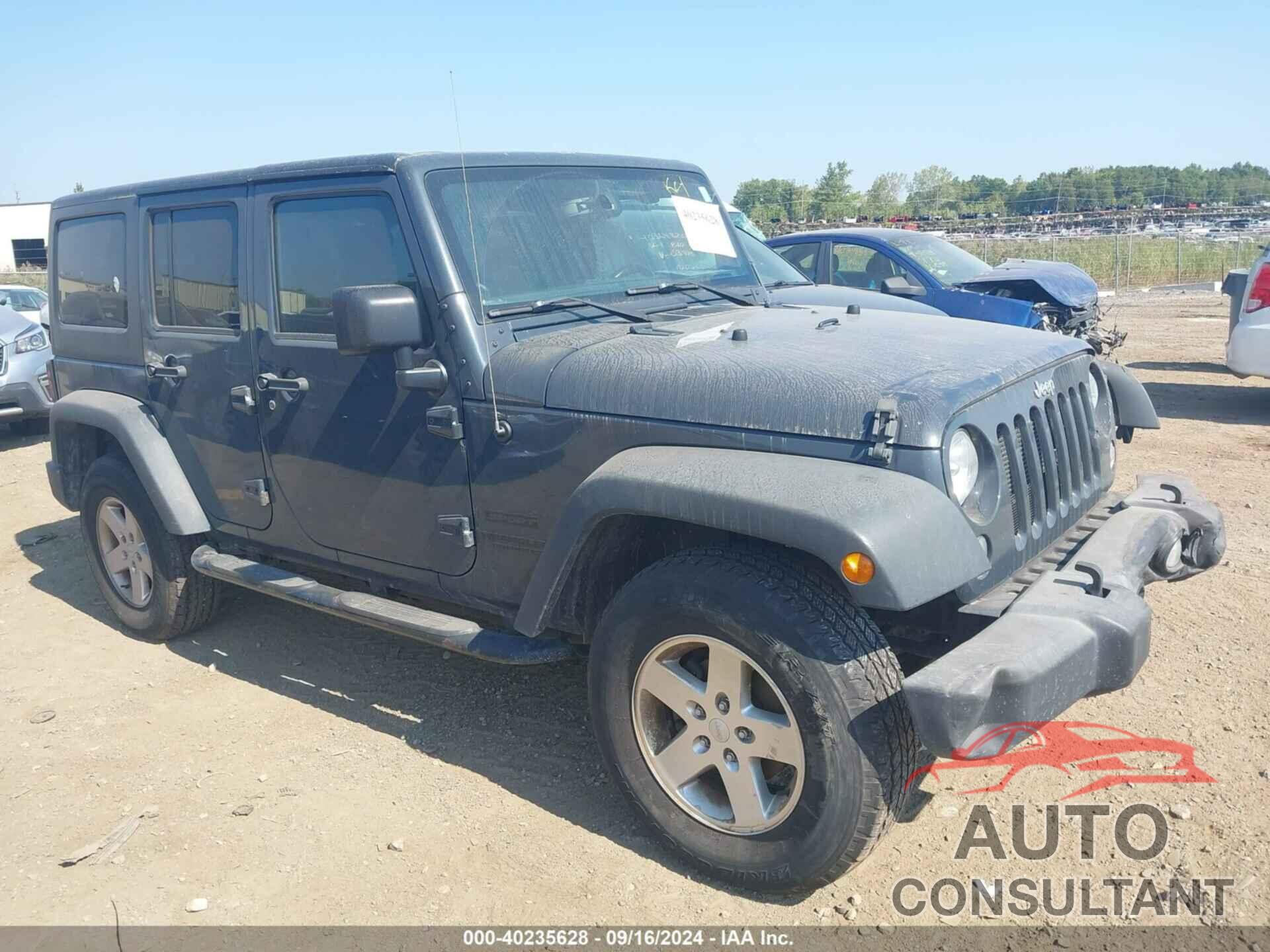 JEEP WRANGLER UNLIMITED 2016 - 1C4BJWDG3GL338002