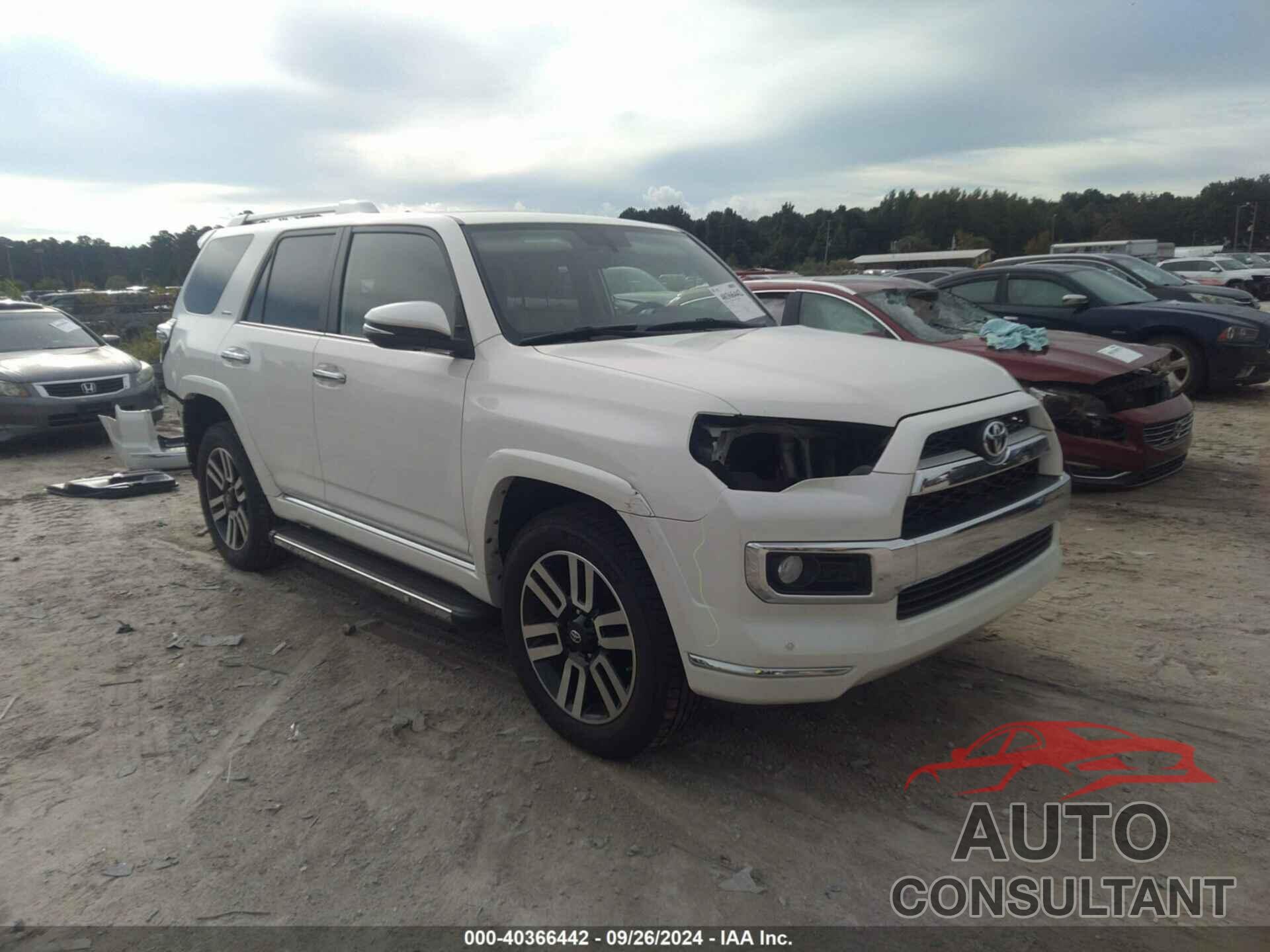 TOYOTA 4RUNNER 2018 - JTEBU5JR0J5569163