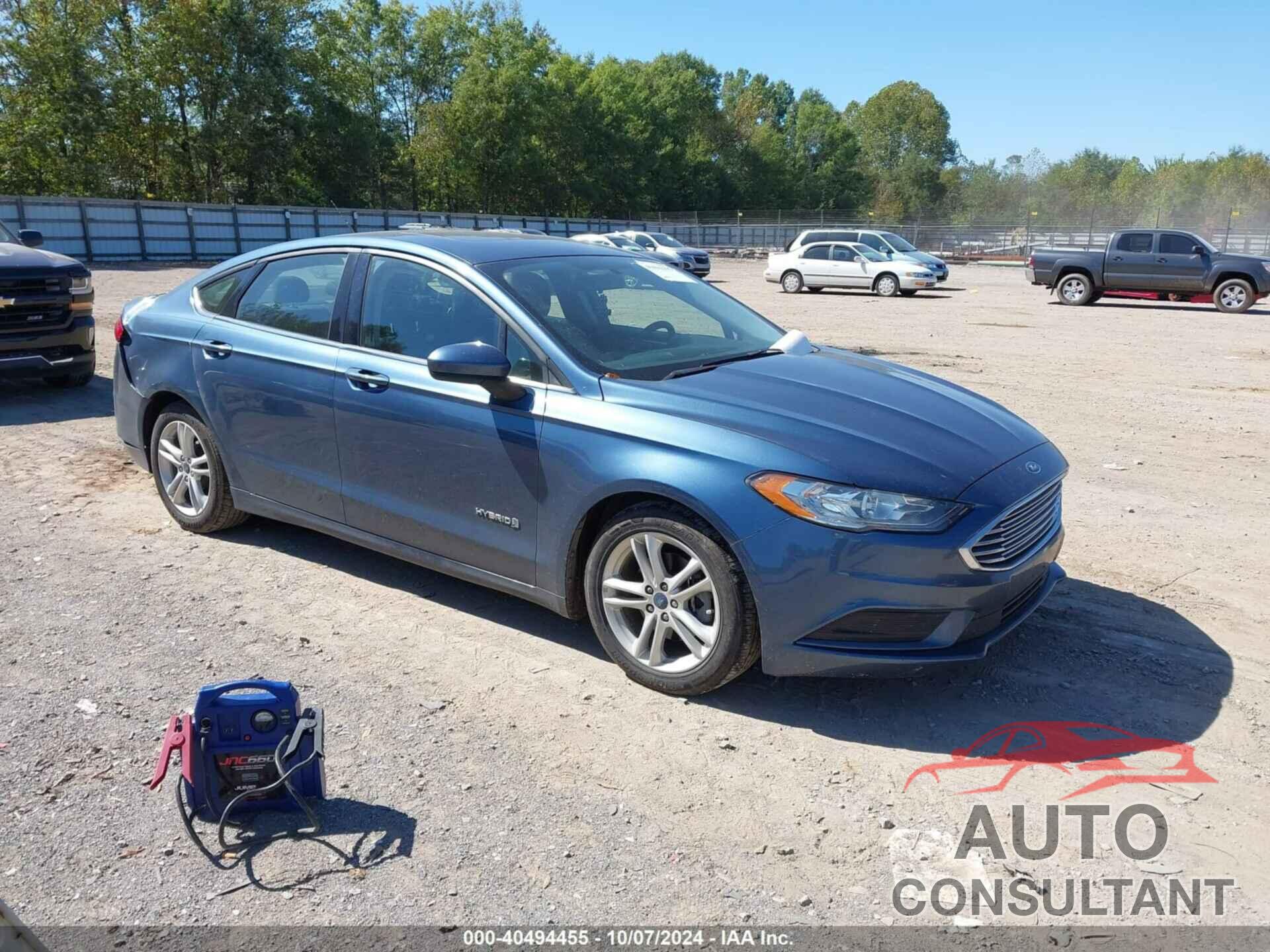 FORD FUSION HYBRID 2018 - 3FA6P0LU2JR139087