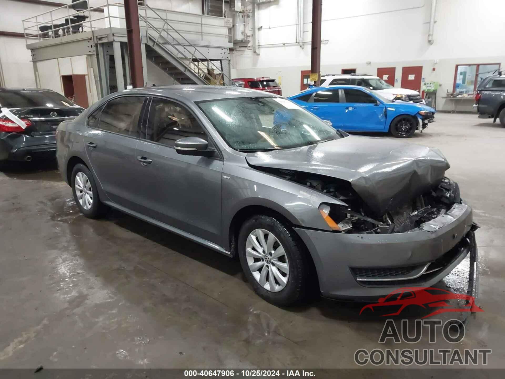 VOLKSWAGEN PASSAT 2015 - 1VWAT7A30FC016409