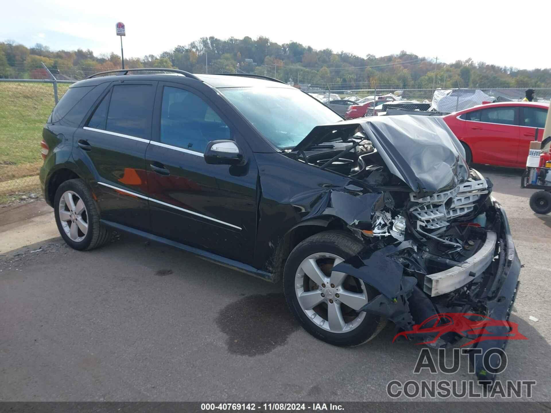 MERCEDES-BENZ ML 350 2010 - 4JGBB8GB9AA532136