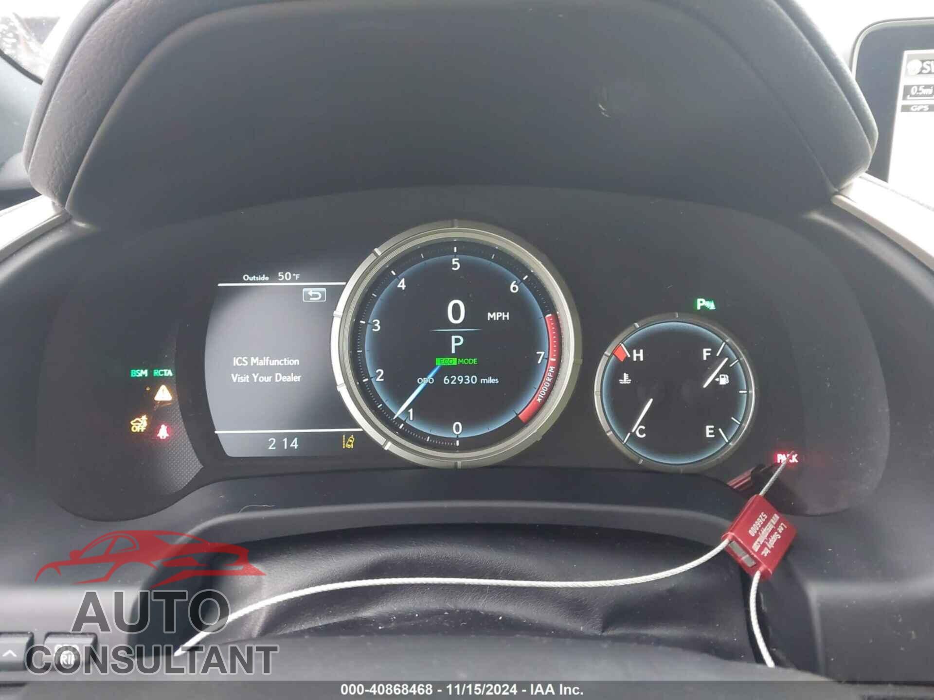 LEXUS RX 2017 - 2T2BZMCA2HC057422