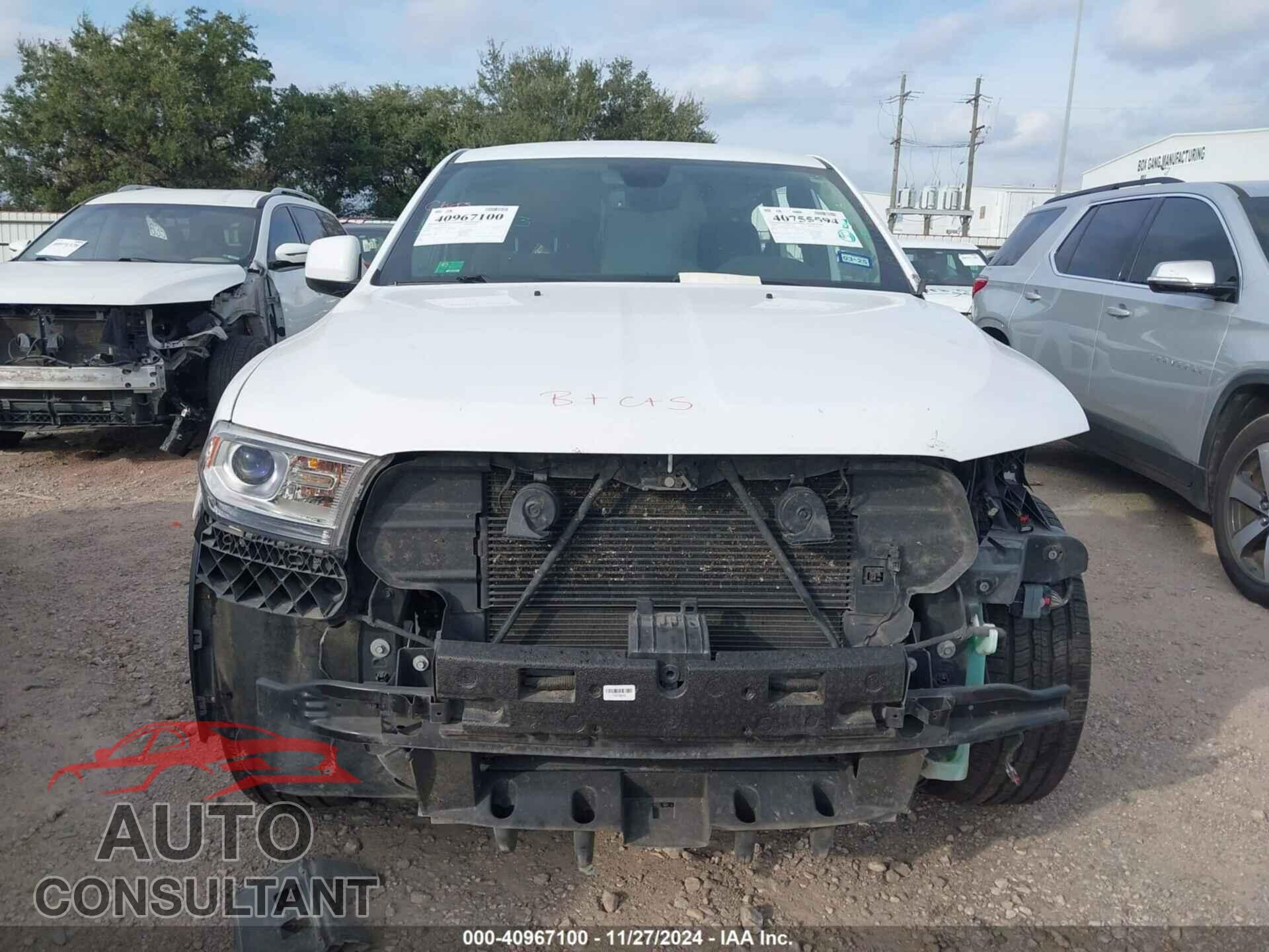 DODGE DURANGO 2020 - 1C4RDHAG5LC129568