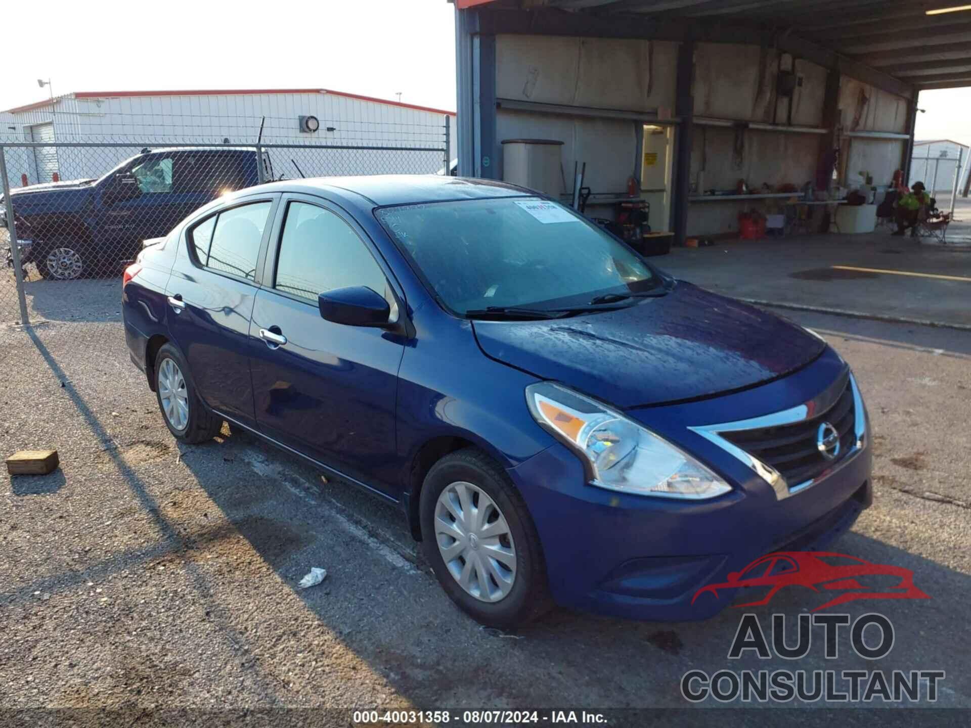 NISSAN VERSA 2019 - 3N1CN7AP3KL827227